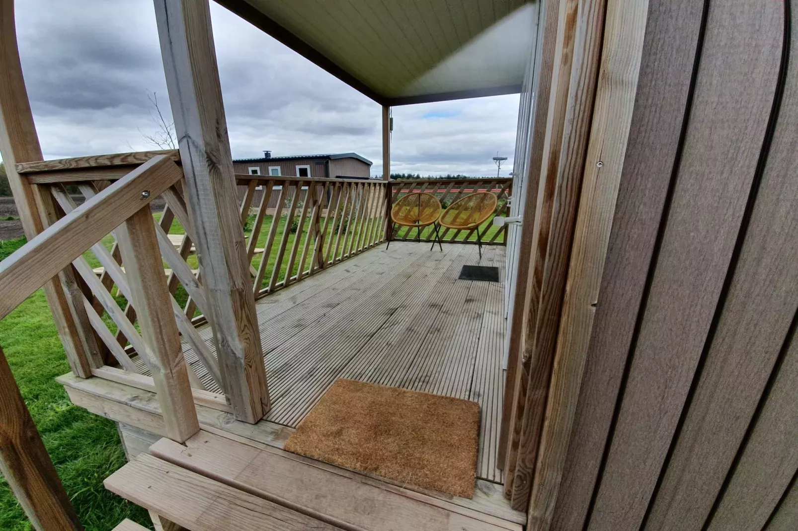 Elperhof Veldlodge-Außenbereich Sommer