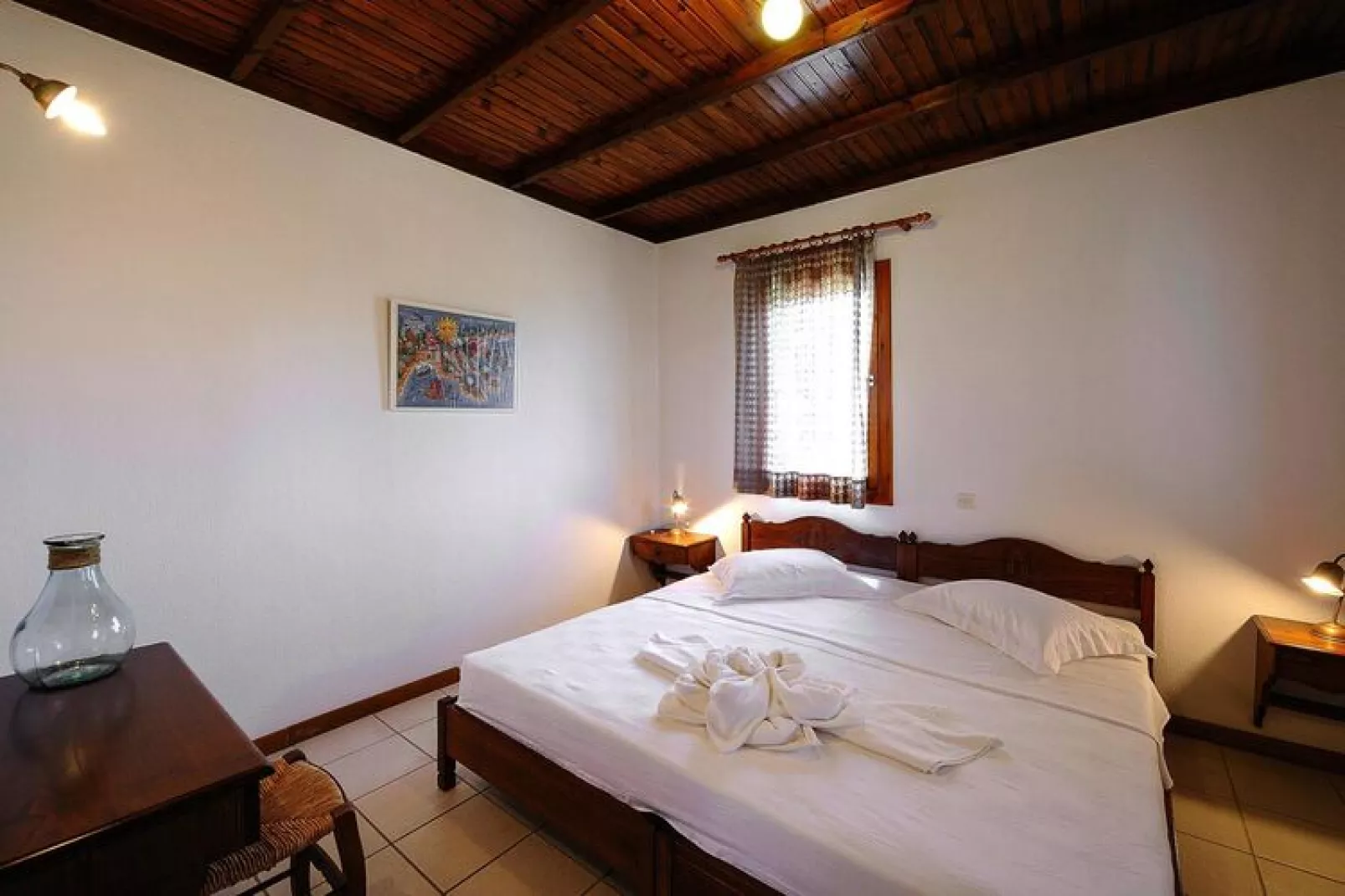 Holiday homes Trikorfo Beach, Gerakini-Panorama Senior, pax 2-6-Chambre