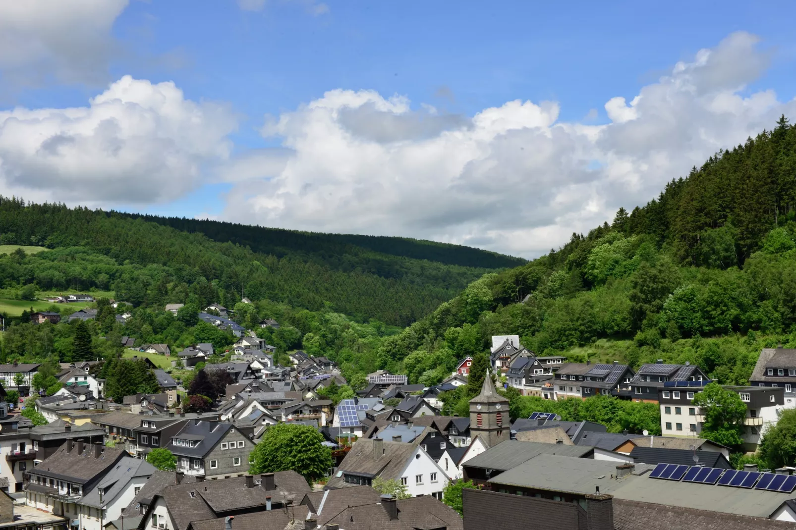 Residenz Mühlenberg-Areas summer 1km