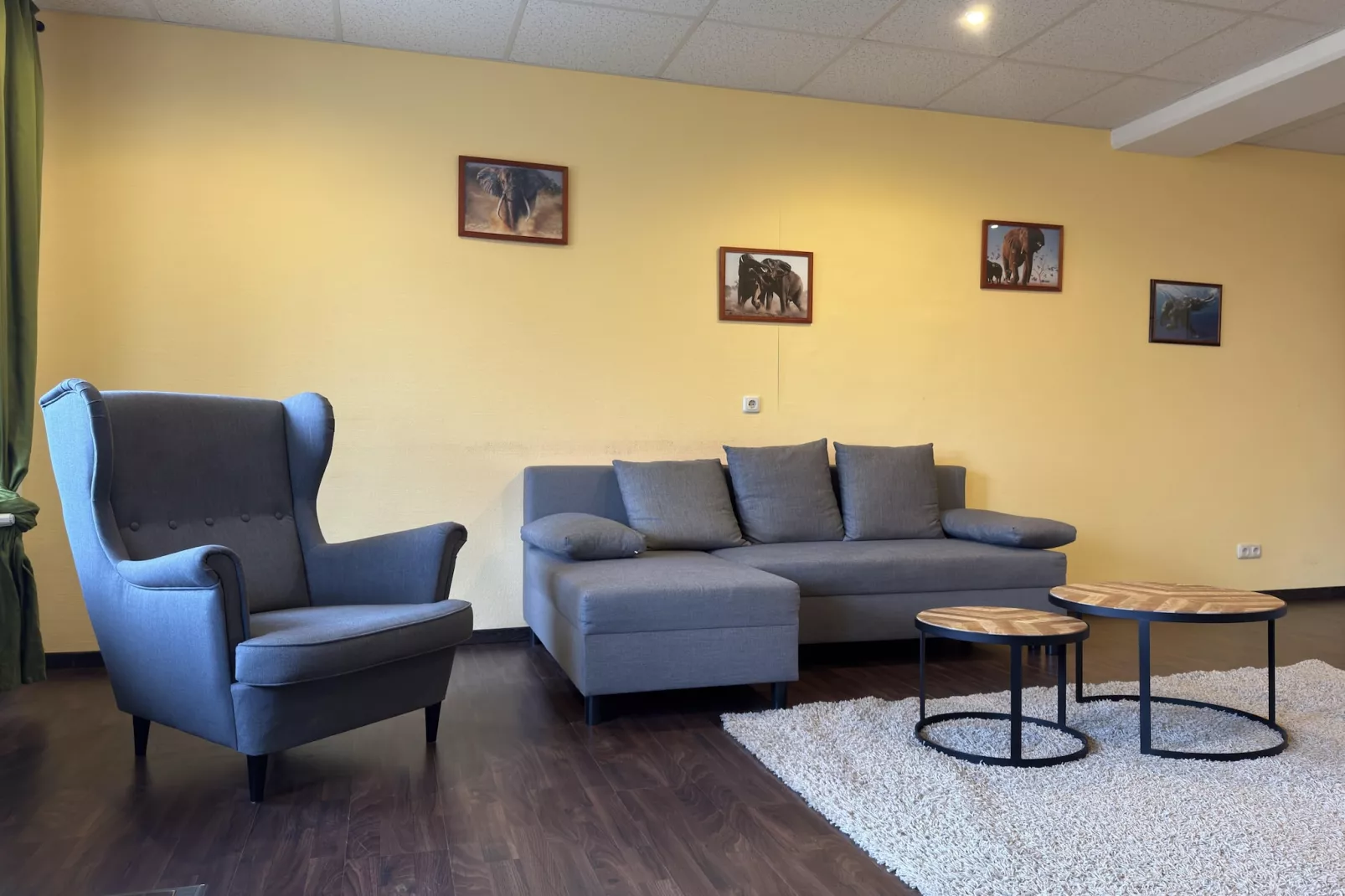 Residence Park am Schweriner See / 2-Raum-App im 2 Stock 60 qm-Living room