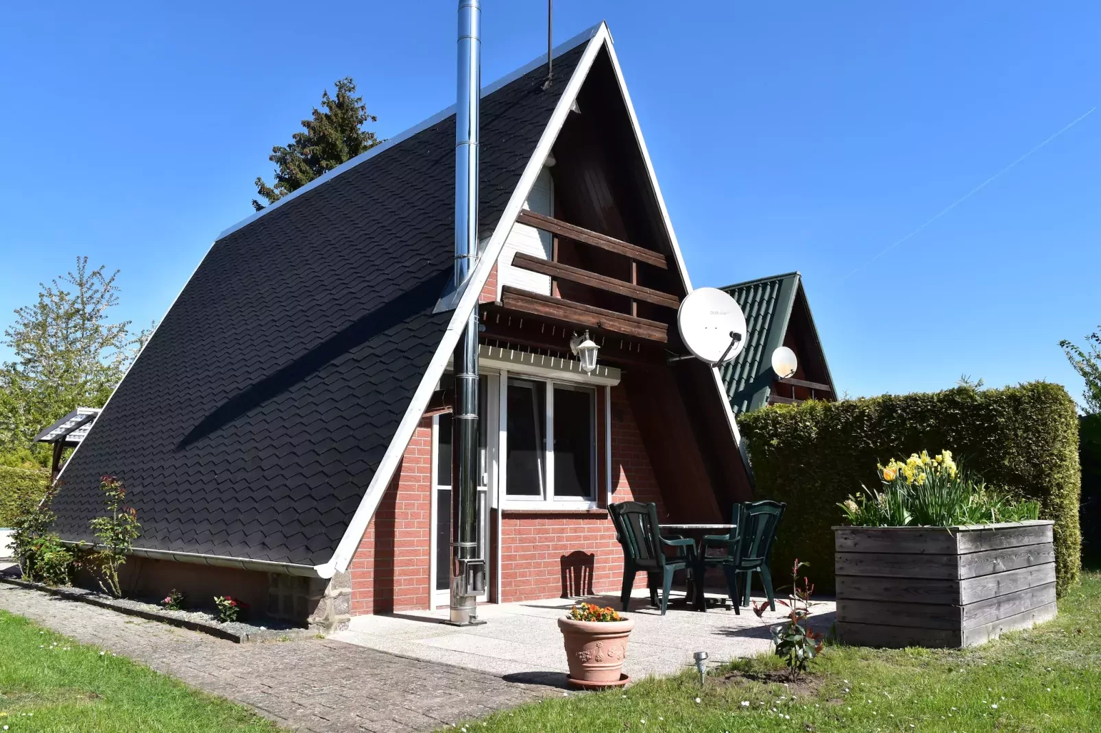 Ferienhaus 55 qm-Exterior in summer