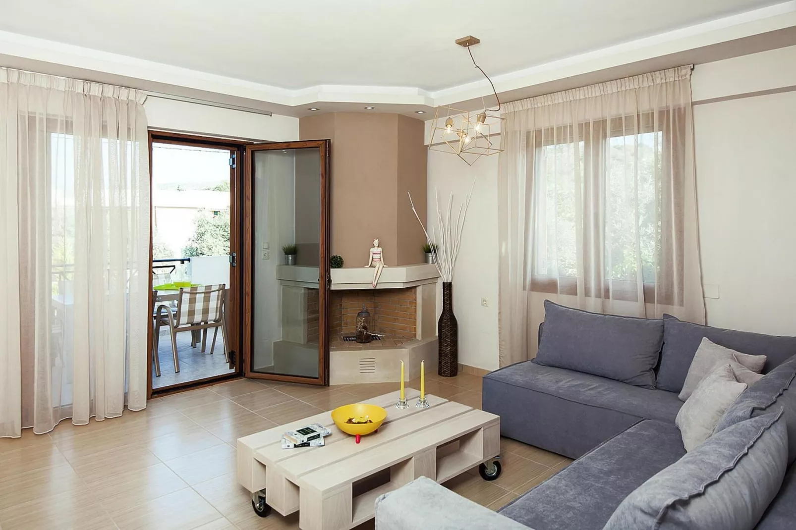 Holiday home Adele-Villa Harmony of Nature-Living room