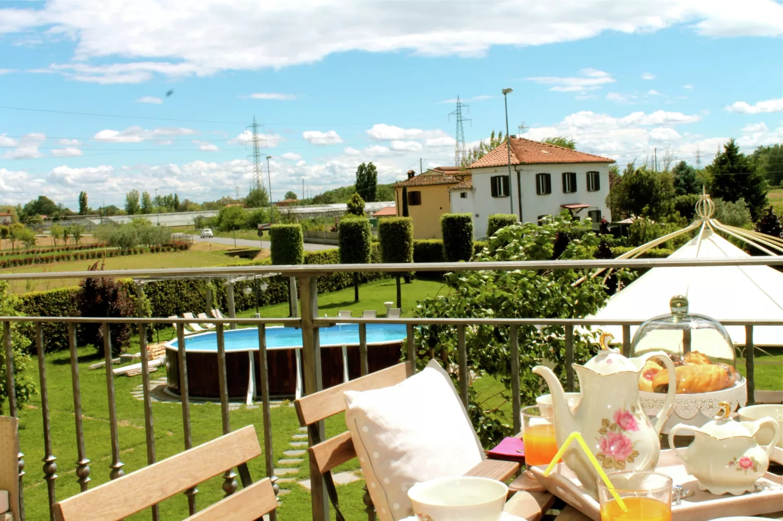 Montefiore-Aussicht Sommer