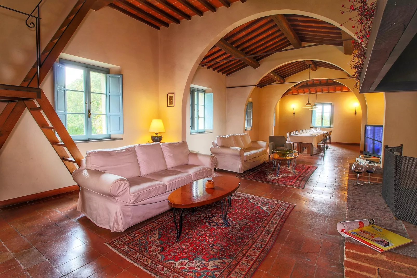 Villa Limonaia-Wohnzimmer