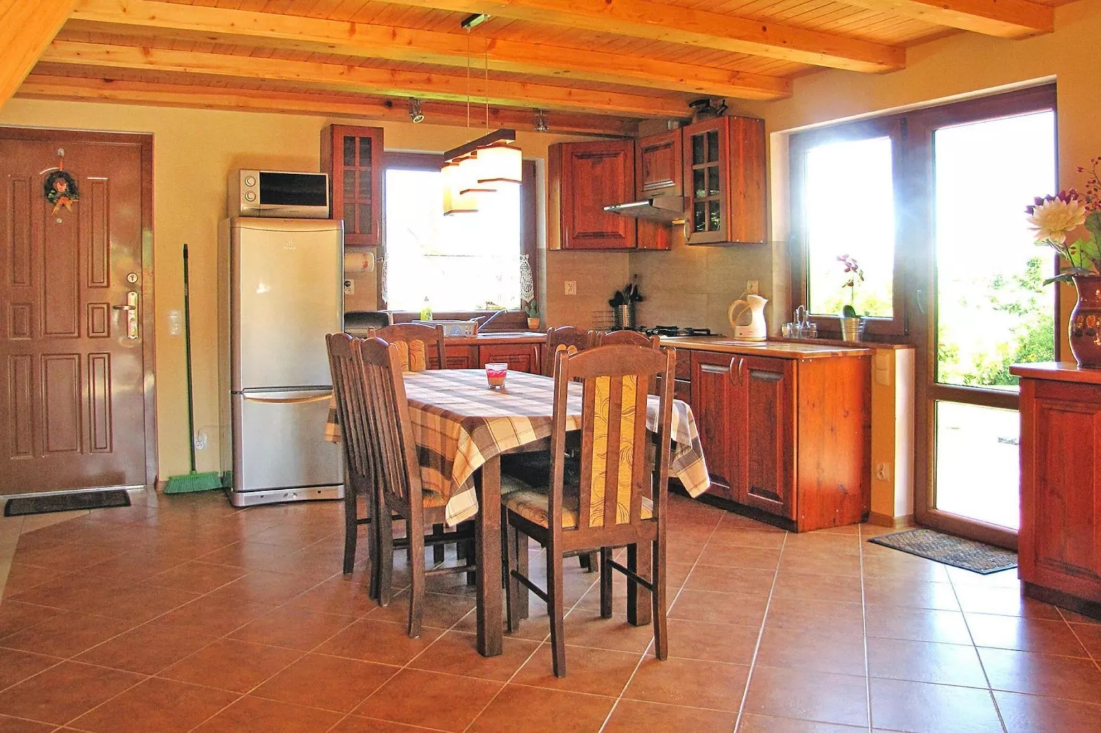 Holiday home Wilkasy-Dining room