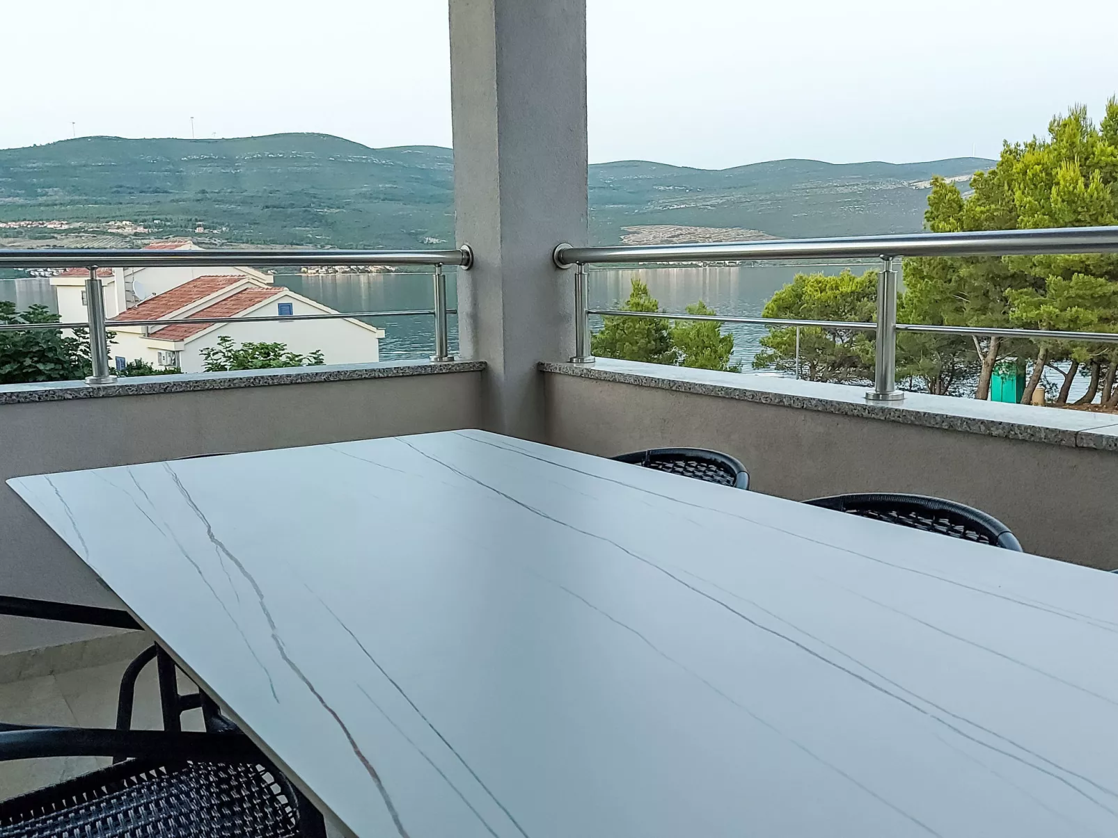 Sea Front Villa Lucija-Outside