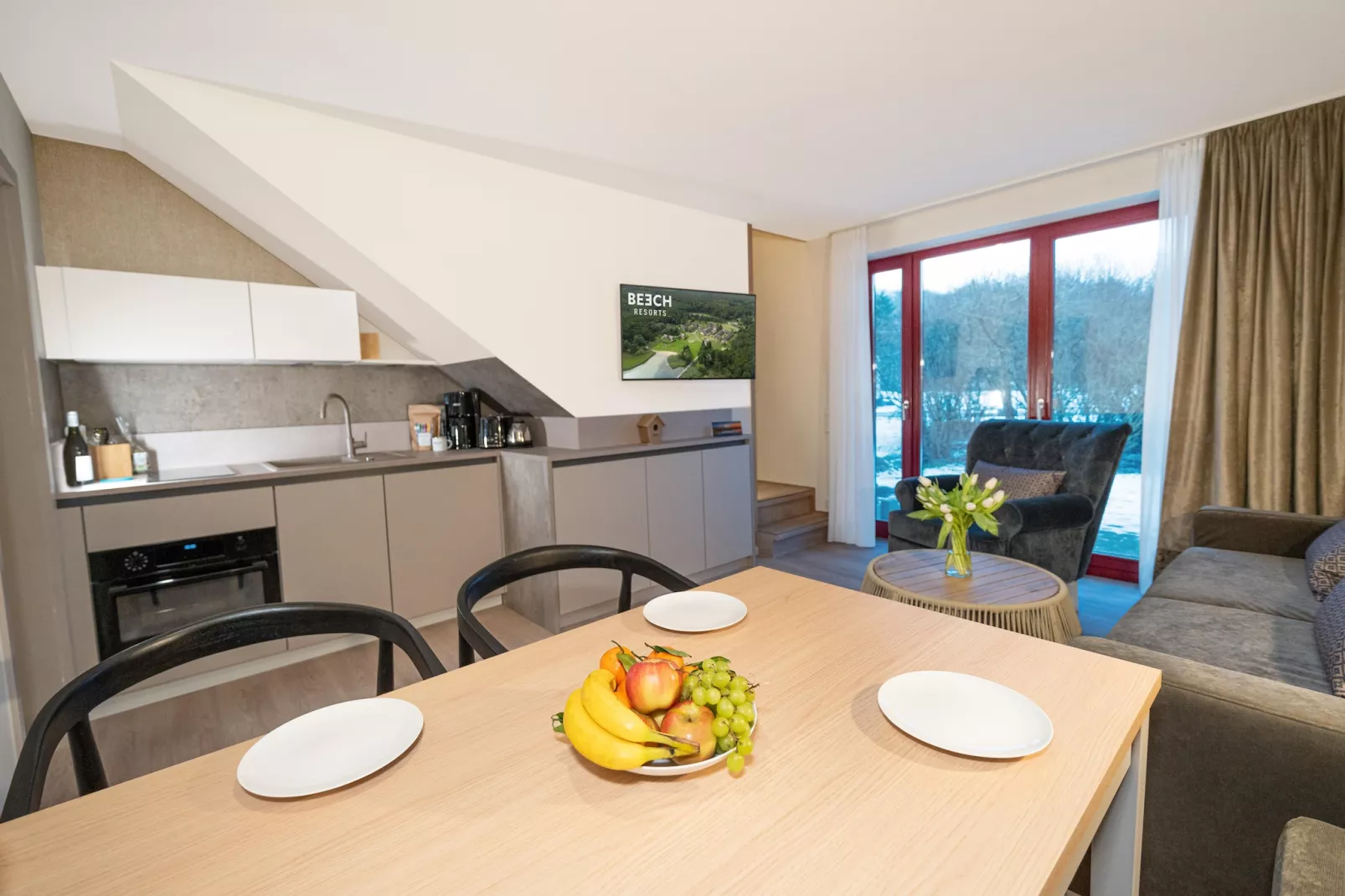 BEECH Resort am Plauer See - 3 Personen-Living room