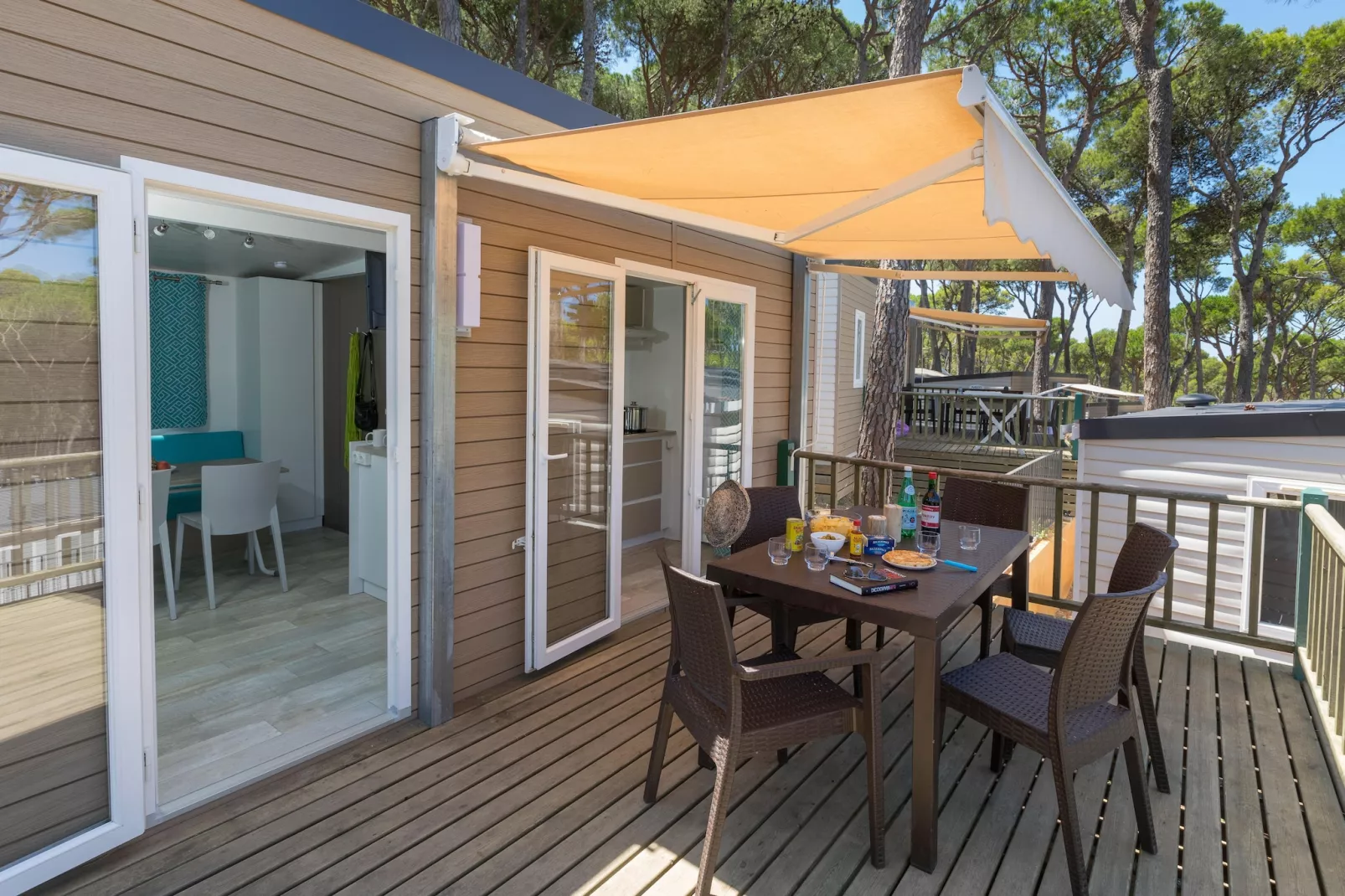 CAMPING INTERPALS- Bungalow Sa Riera-Terrace balcony