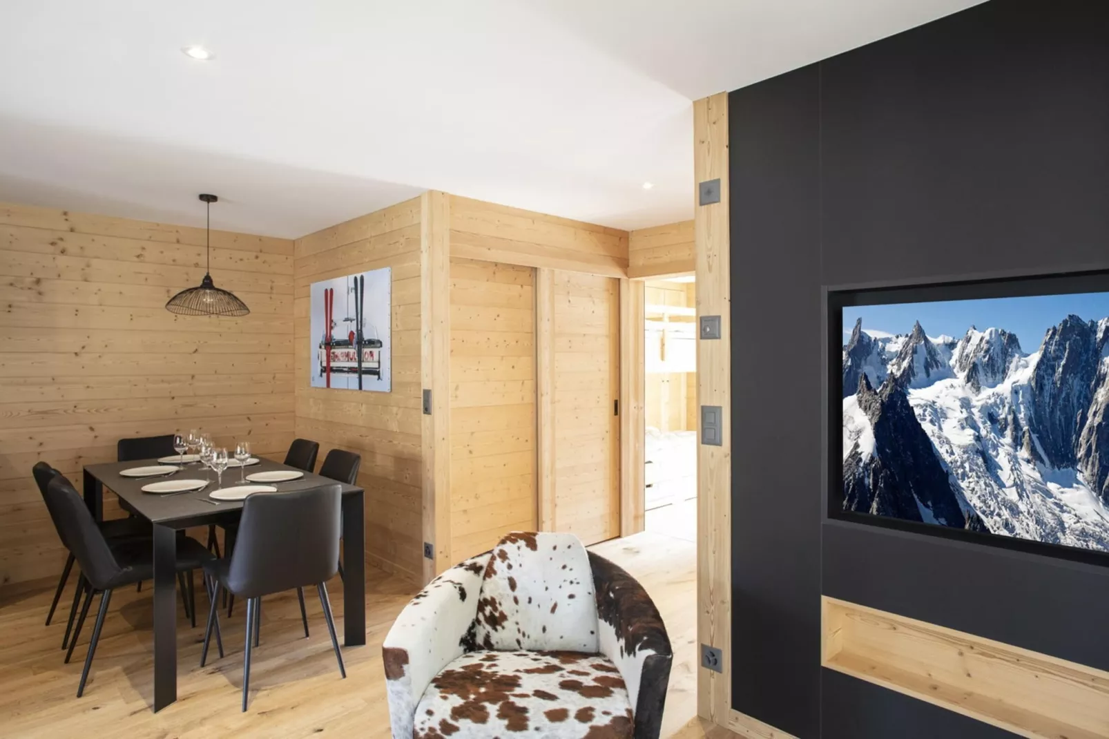 Polaris 1 005 - LUXE & SKI LIFT apartment 6 pers-Esszimmer