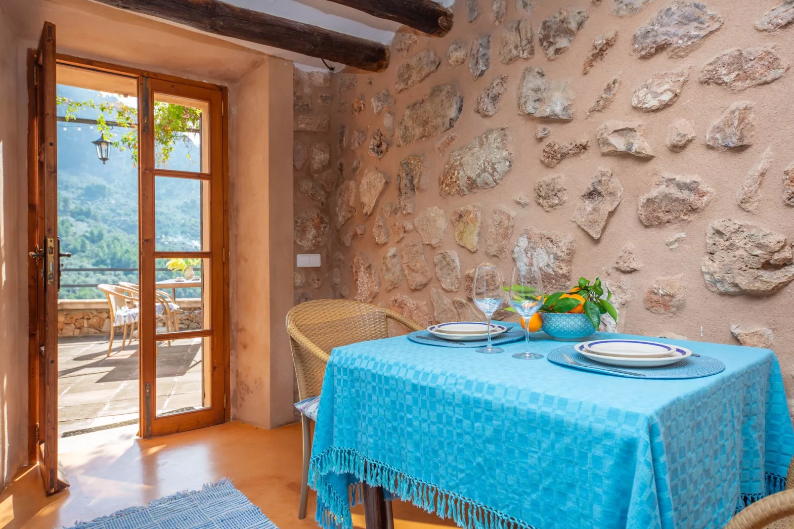 Sa Teulera (fornalutx)-Dining room