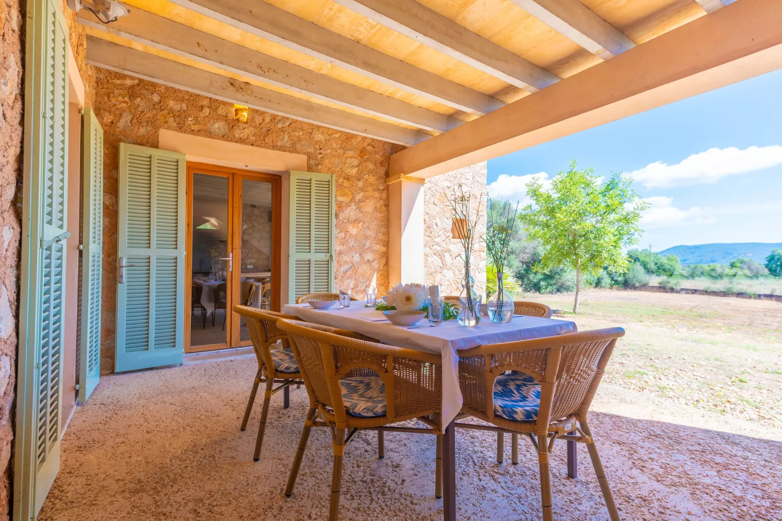 Ses Fonolleres-Terrassenbalkon