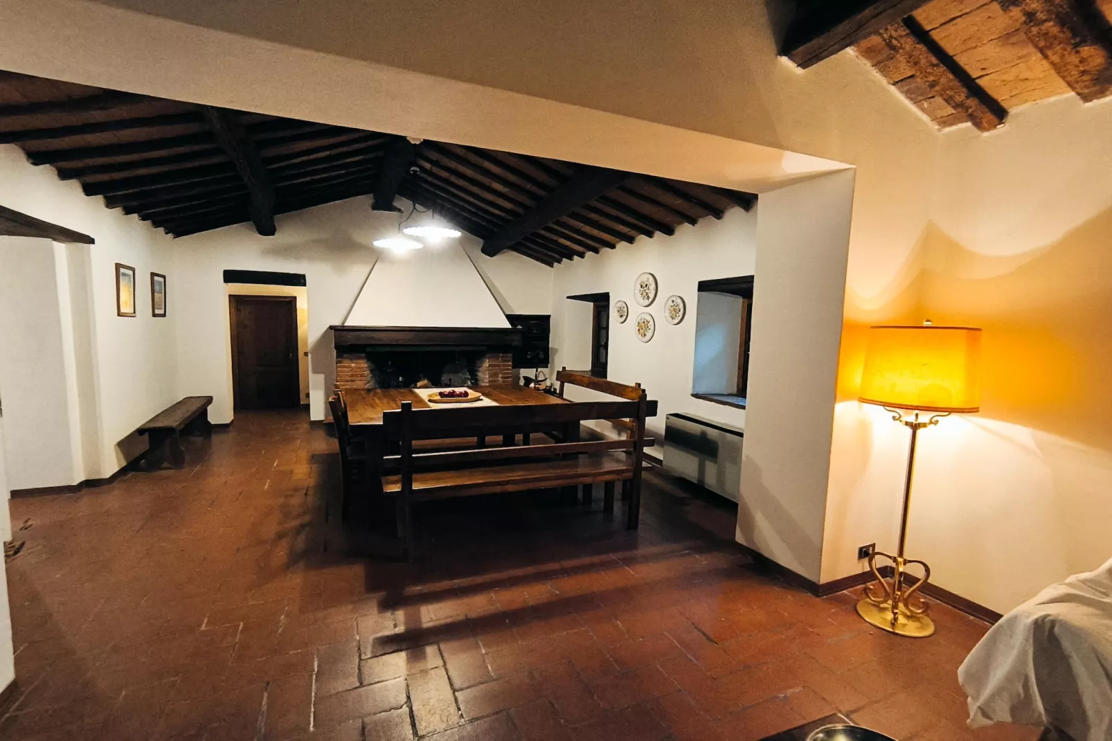 Agriturismo Podere Ceccherini in San Leolino - La Loggia-Living room