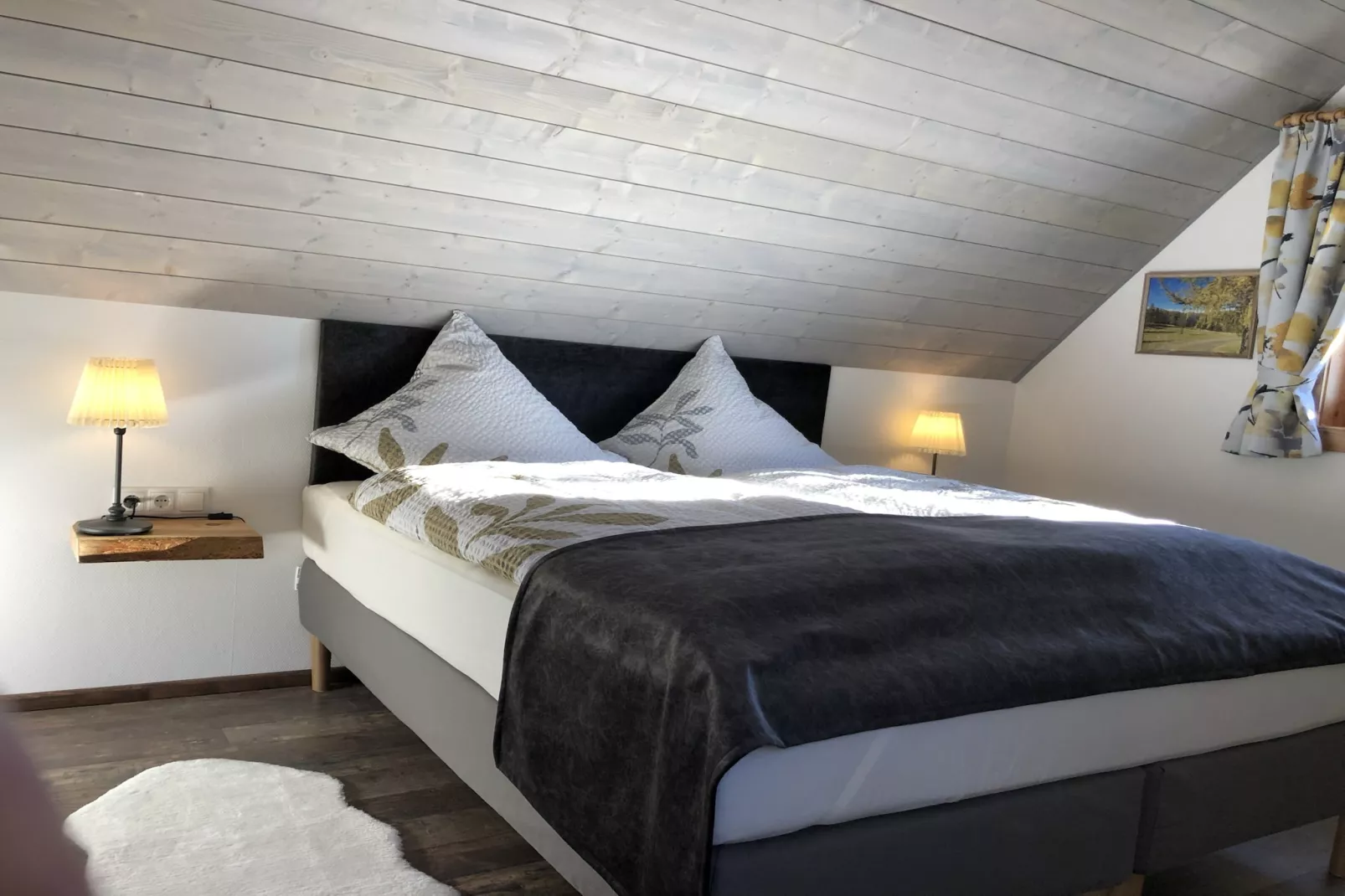 Felsenhütte-Schlafzimmer