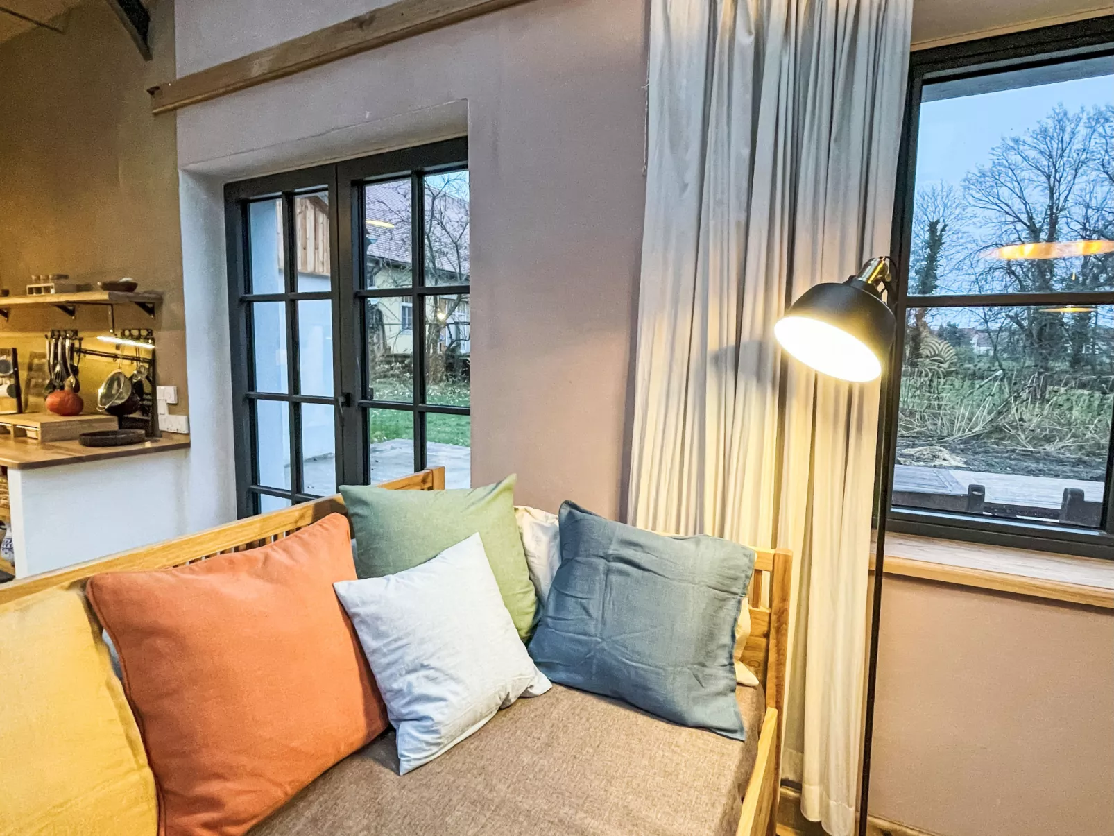 Glamping in der Orangerie-Inside