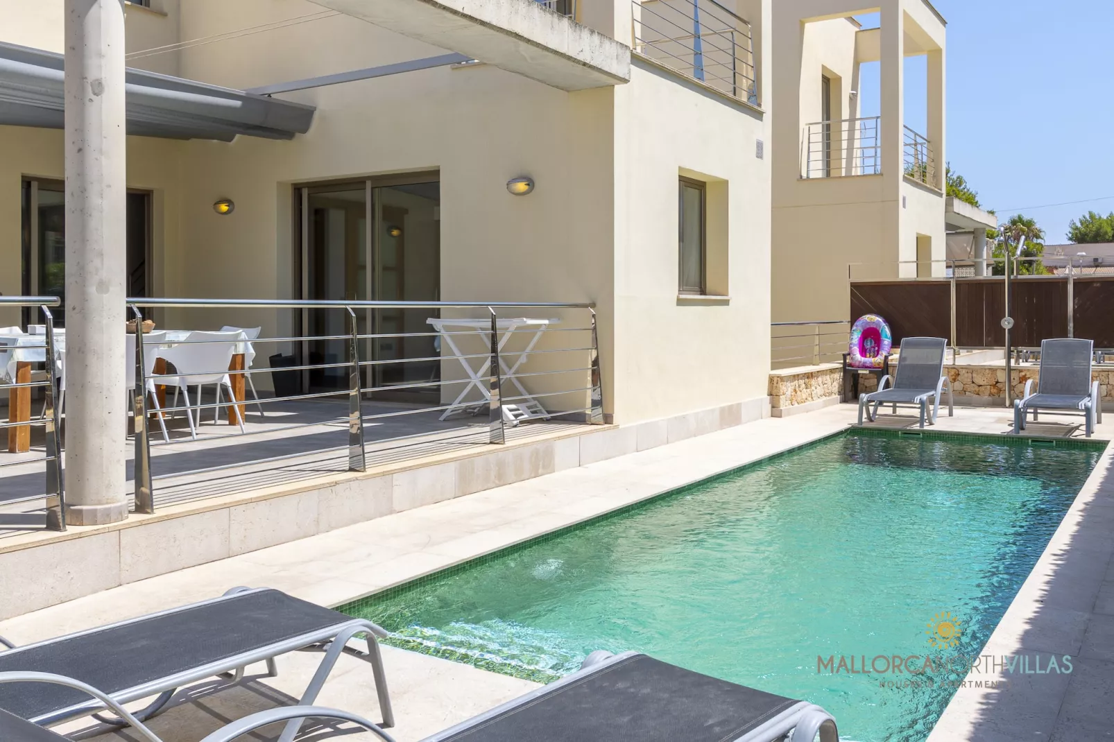 Villa Albufera en Playa Muro: a unos pasos del Mar-Schwimmbad