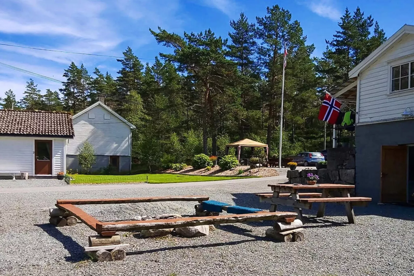 13 person holiday home in Songesand-Outdoor
