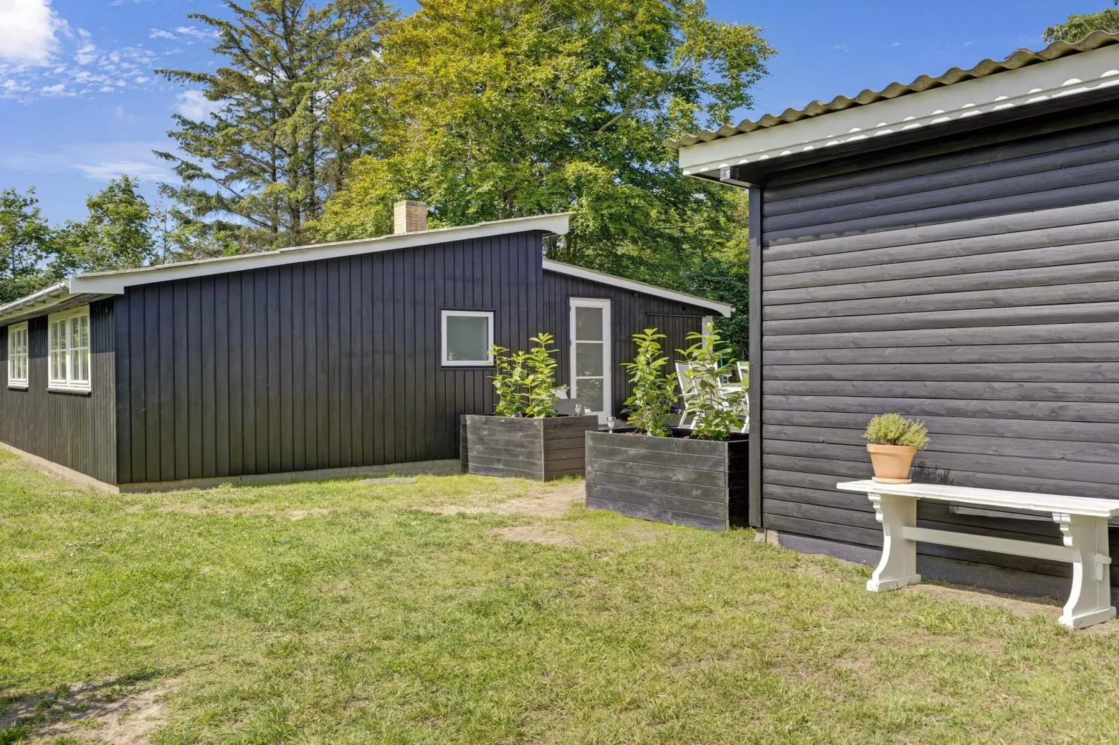 Holiday home in Hjørring in patio-Outdoor