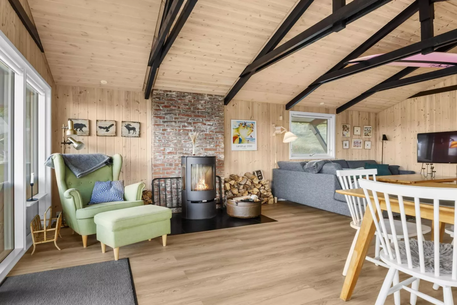 Holiday home in Lokken by the sea-Indoor