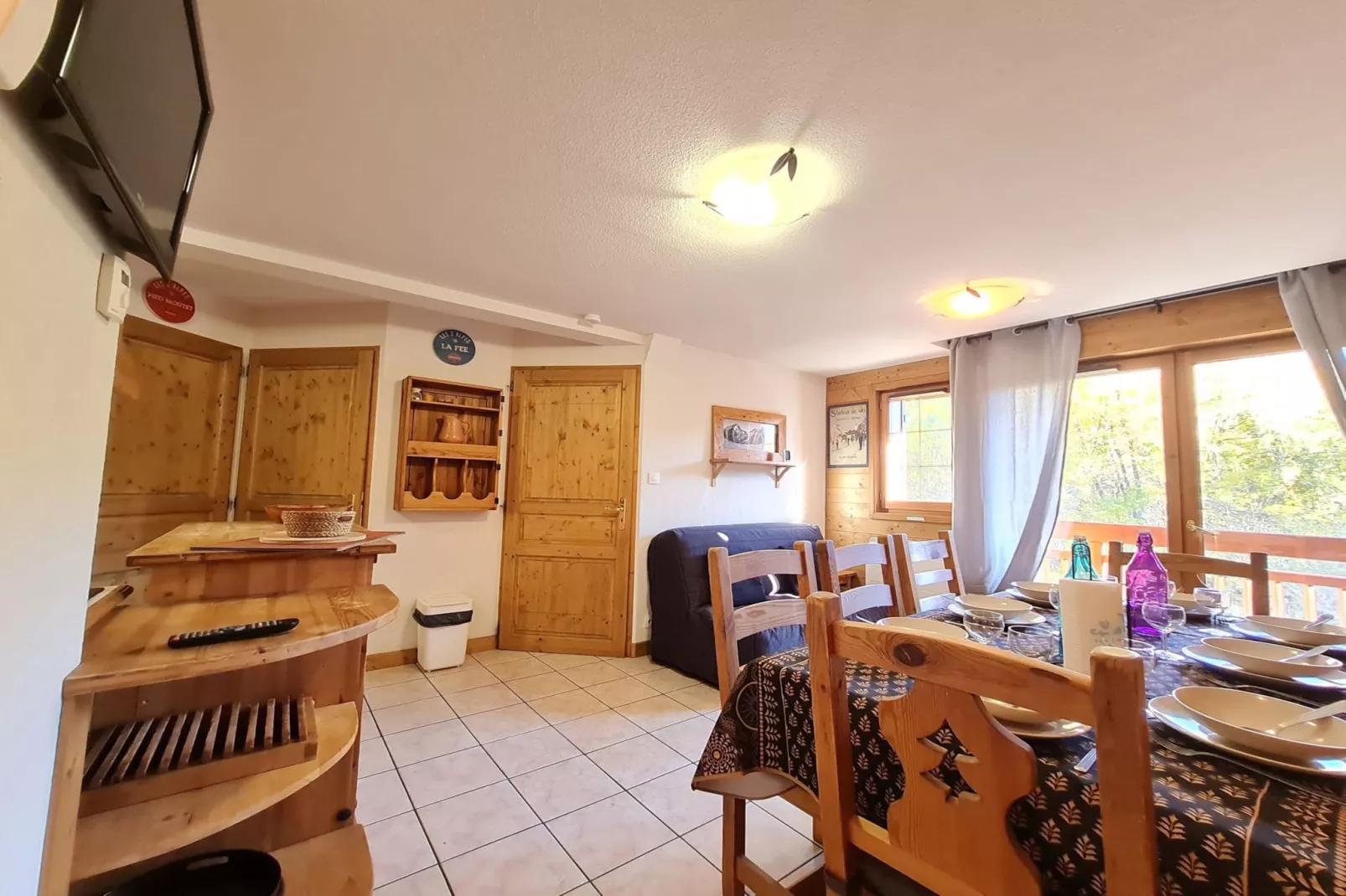 Balcons des Pistes  N°217.218 - 3P8-Living room