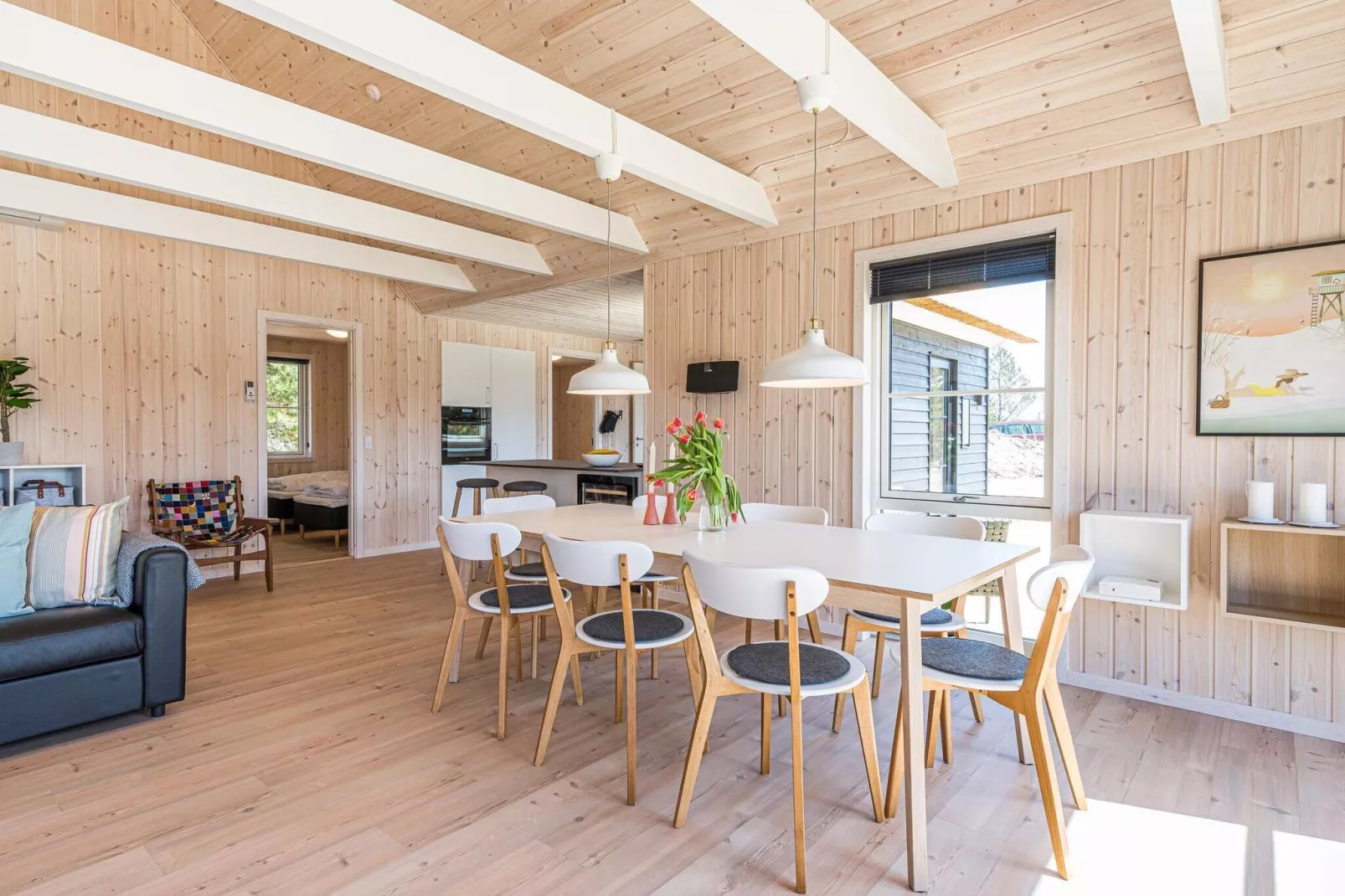 Luxurioses Strandhaus in Henne -- By Traum Ferienwohnungen-Innenbereich