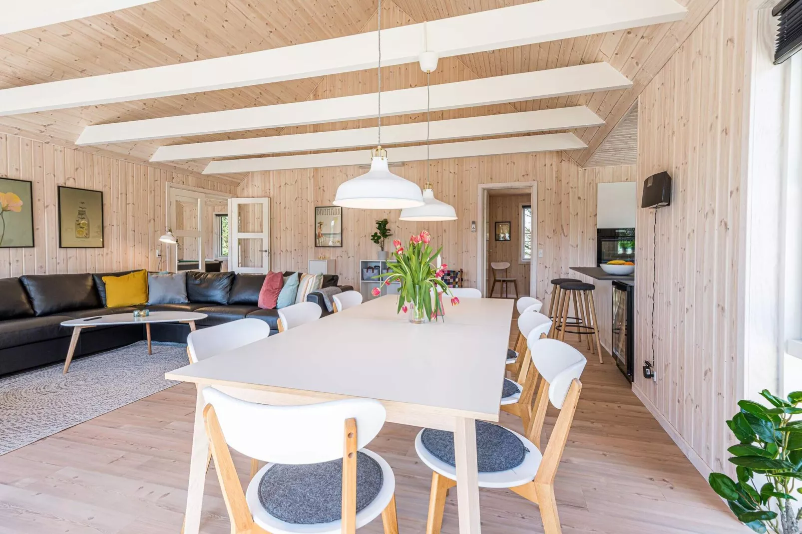 Luxurioses Strandhaus in Henne -- By Traum Ferienwohnungen-Innenbereich