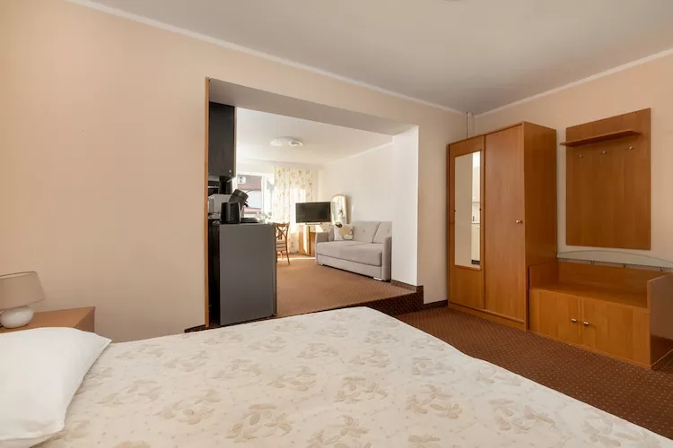 Studio wakacyjne nr 1 dla 4 osób ze śniadaniami Rewal-Schlafzimmer