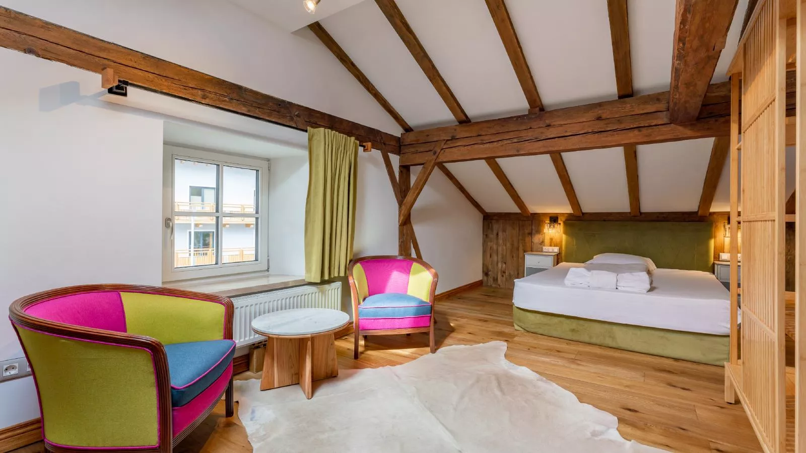 Biber Art Chalet-Bedroom
