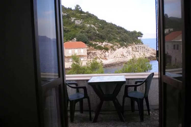 Guest House Hazdovac - Double Room with Balcony and Sea View-Terrasse