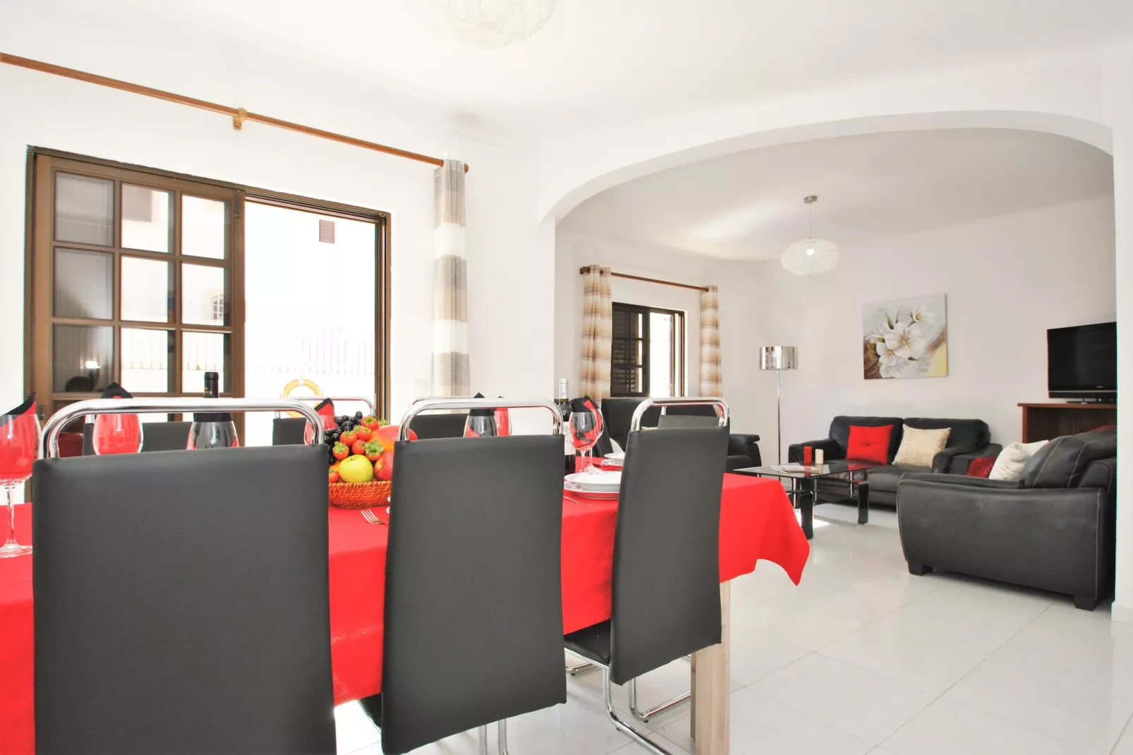 Villa Ibiza-Wohnzimmer