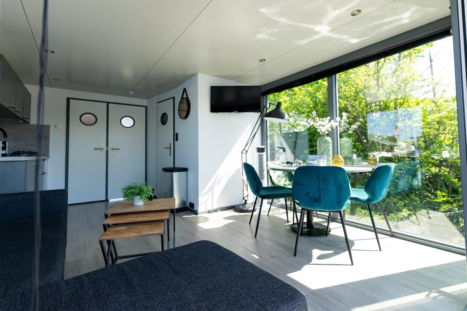 Waterlodges Heeg 1-Esszimmer