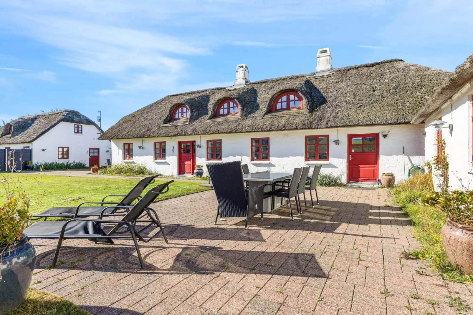 Ferienhaus in Blokhus in der Nähe des Meeres-Außenbereich