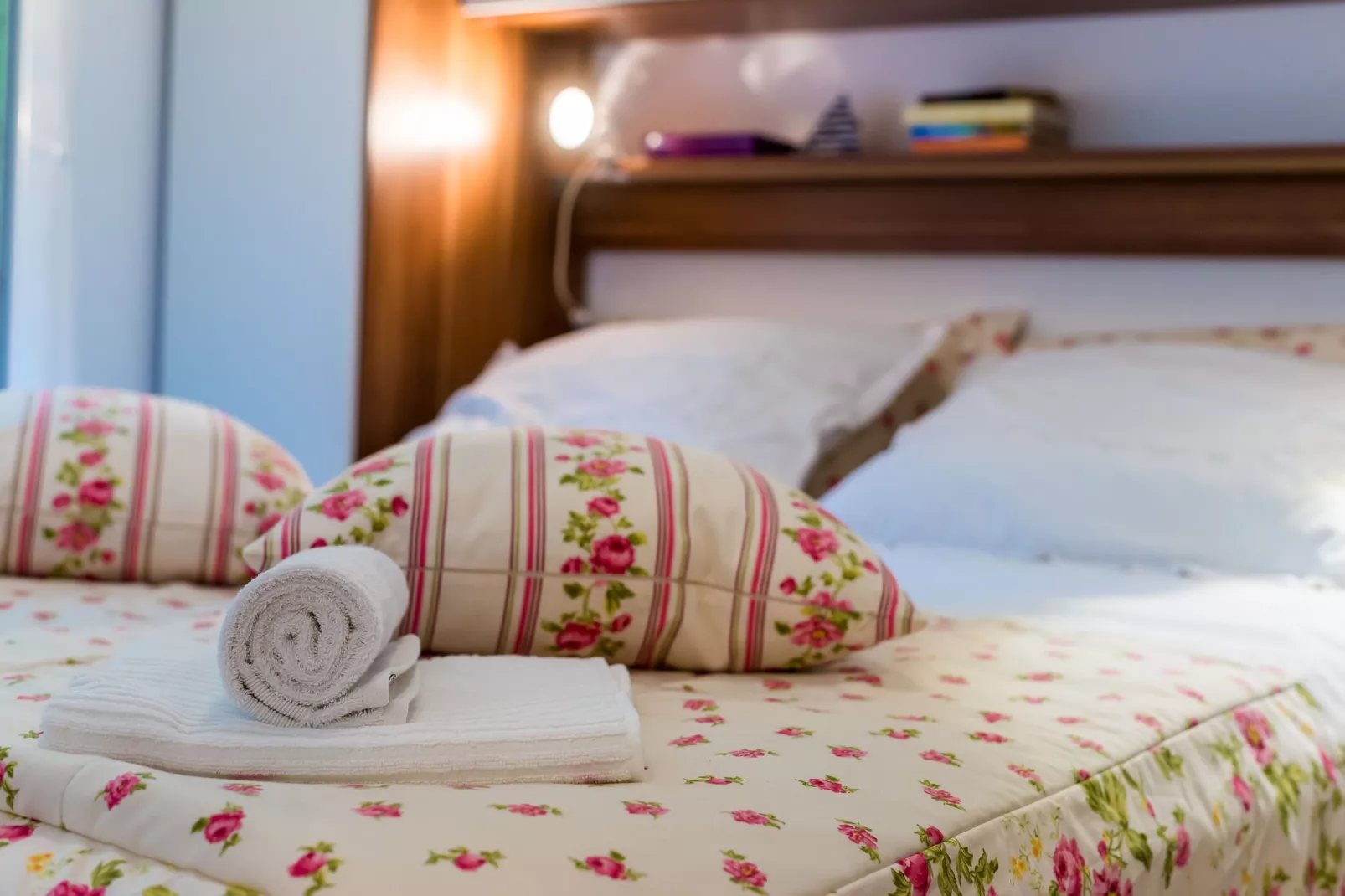 Apartments Captain - One Bedroom Apartment with Terrace (3 Adults)-Bedroom