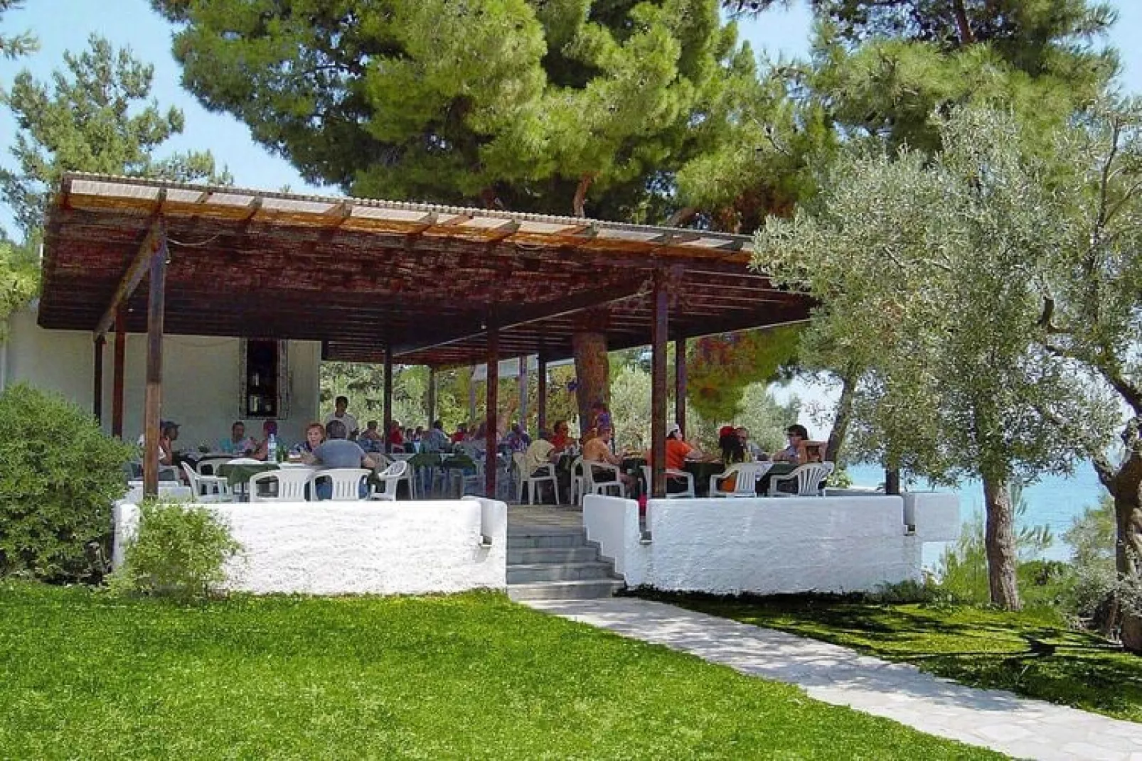 Holiday homes Trikorfo Beach, Gerakini-Panorama Senior, pax 2-6-Extérieur été