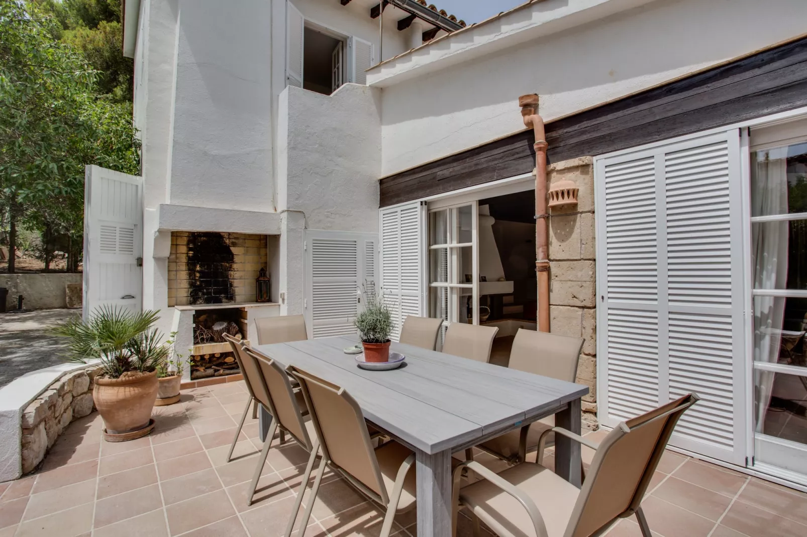Villa Cala Padri-Terrace balcony