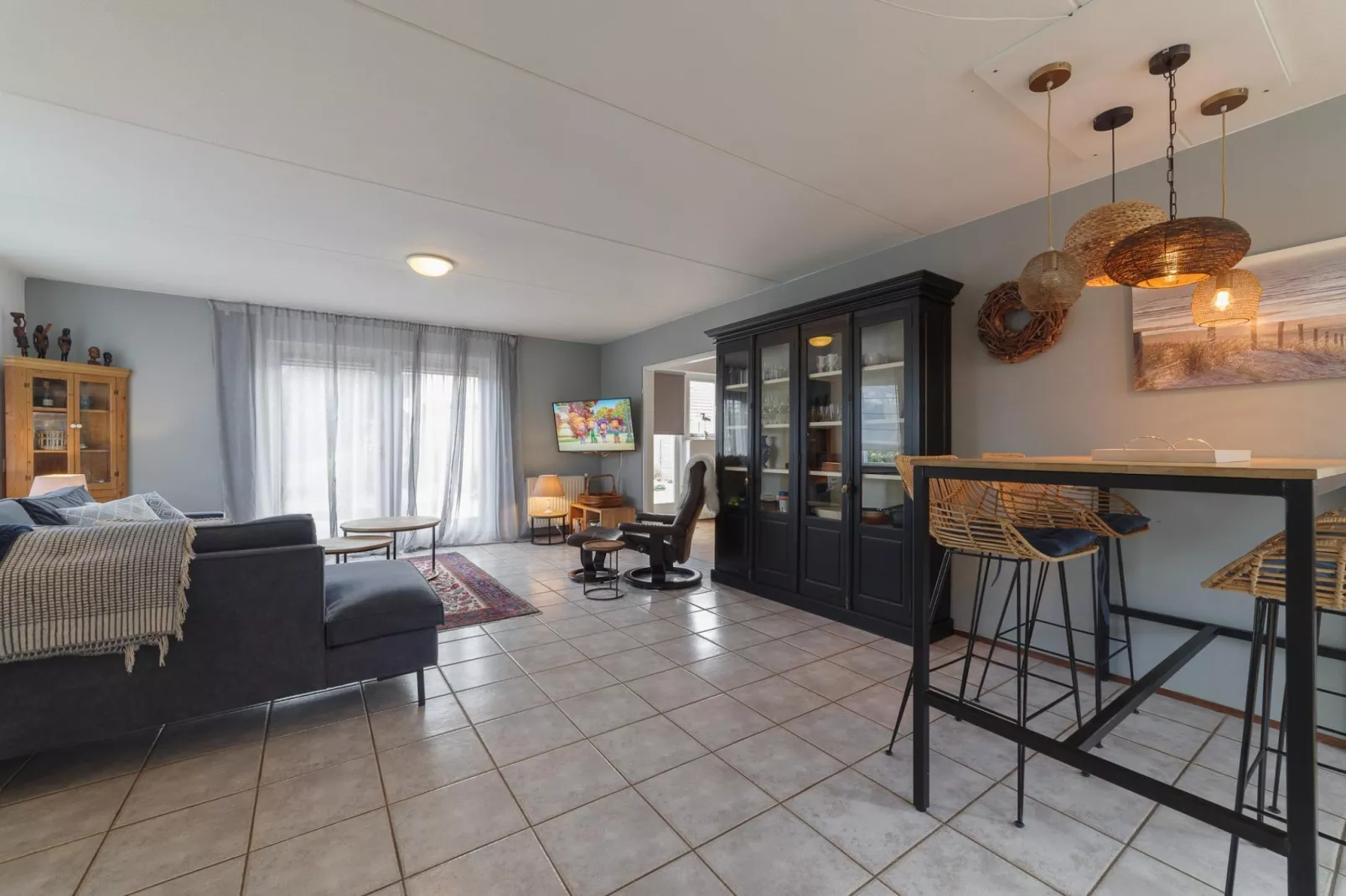 Villapark De Oesterbaai 5-Wohnzimmer