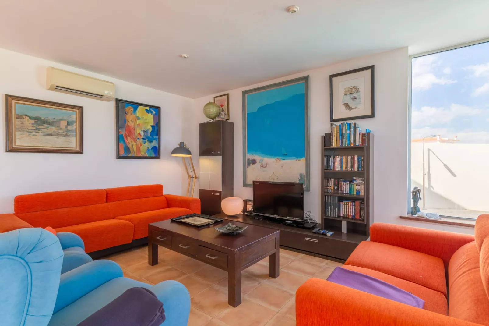 Vista Mar Azul, Villa 5StarsHome Mallorca-Living room