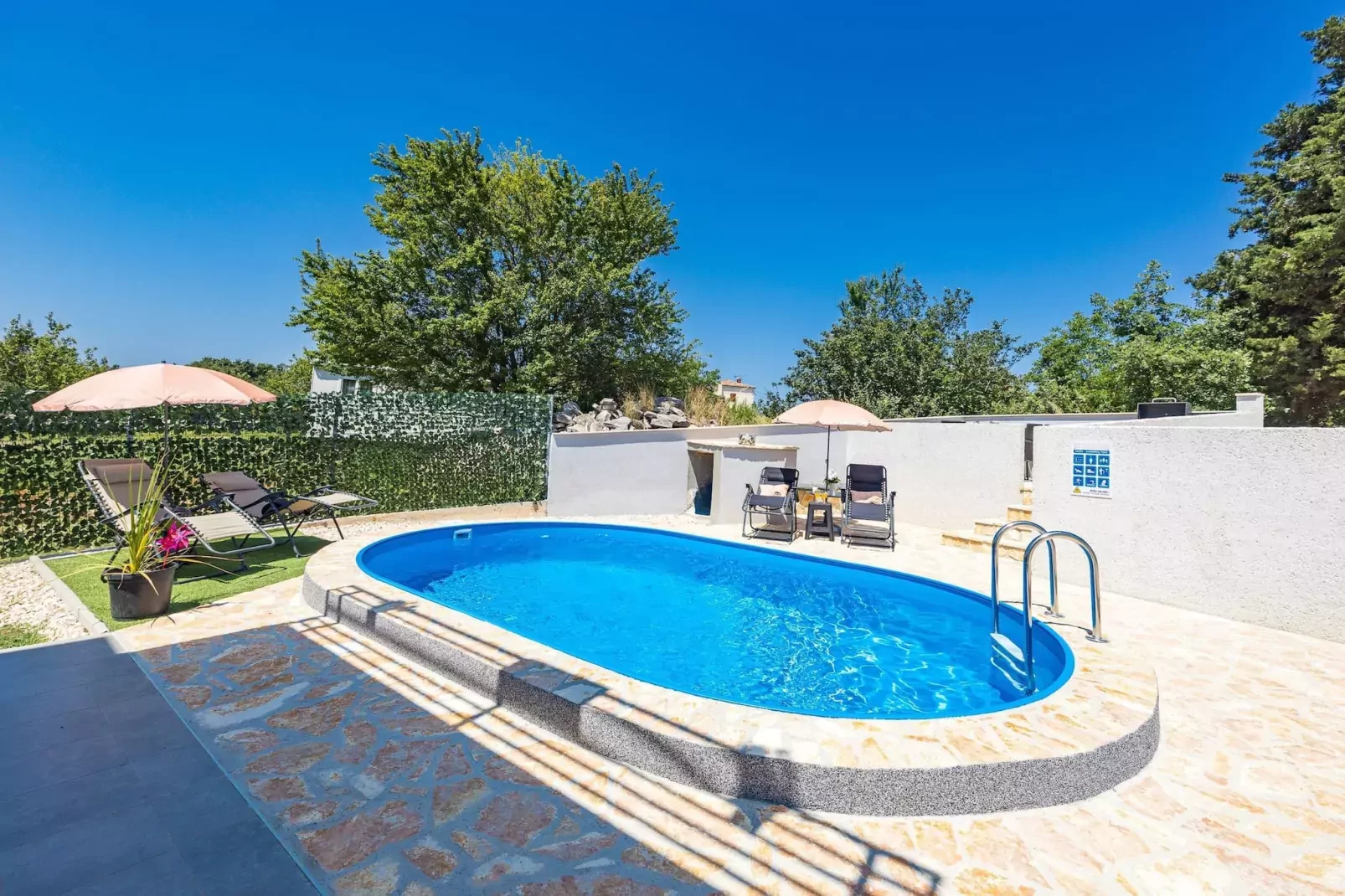 Villa Jakov with Private Pool-Pool