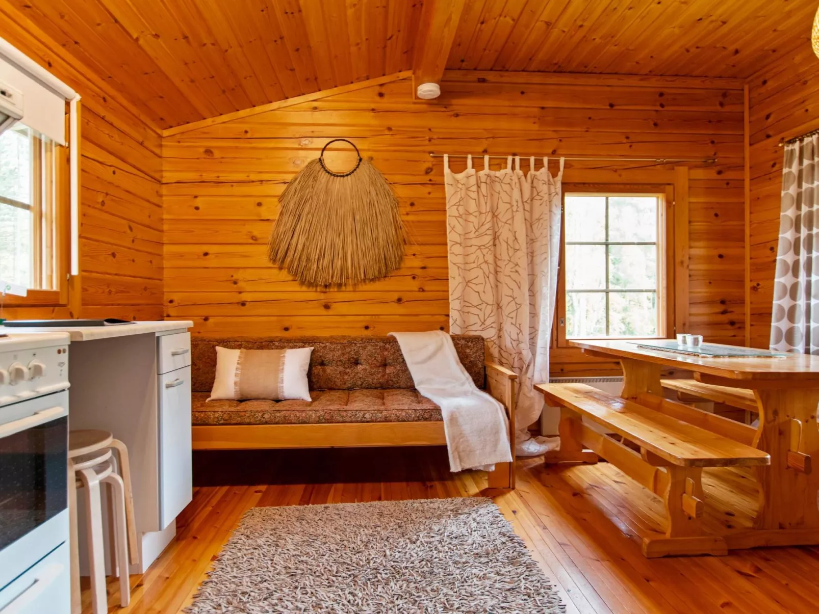 Koskimökki, vaikon loma 3-Inside