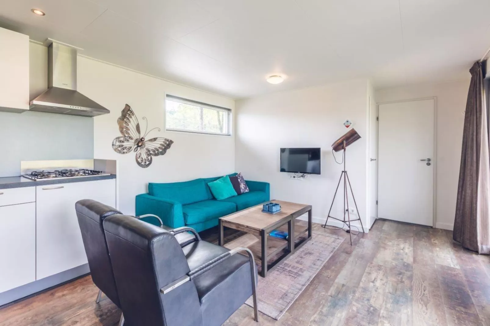 Forest Edge Chalet | 2 - 6 people-Living room