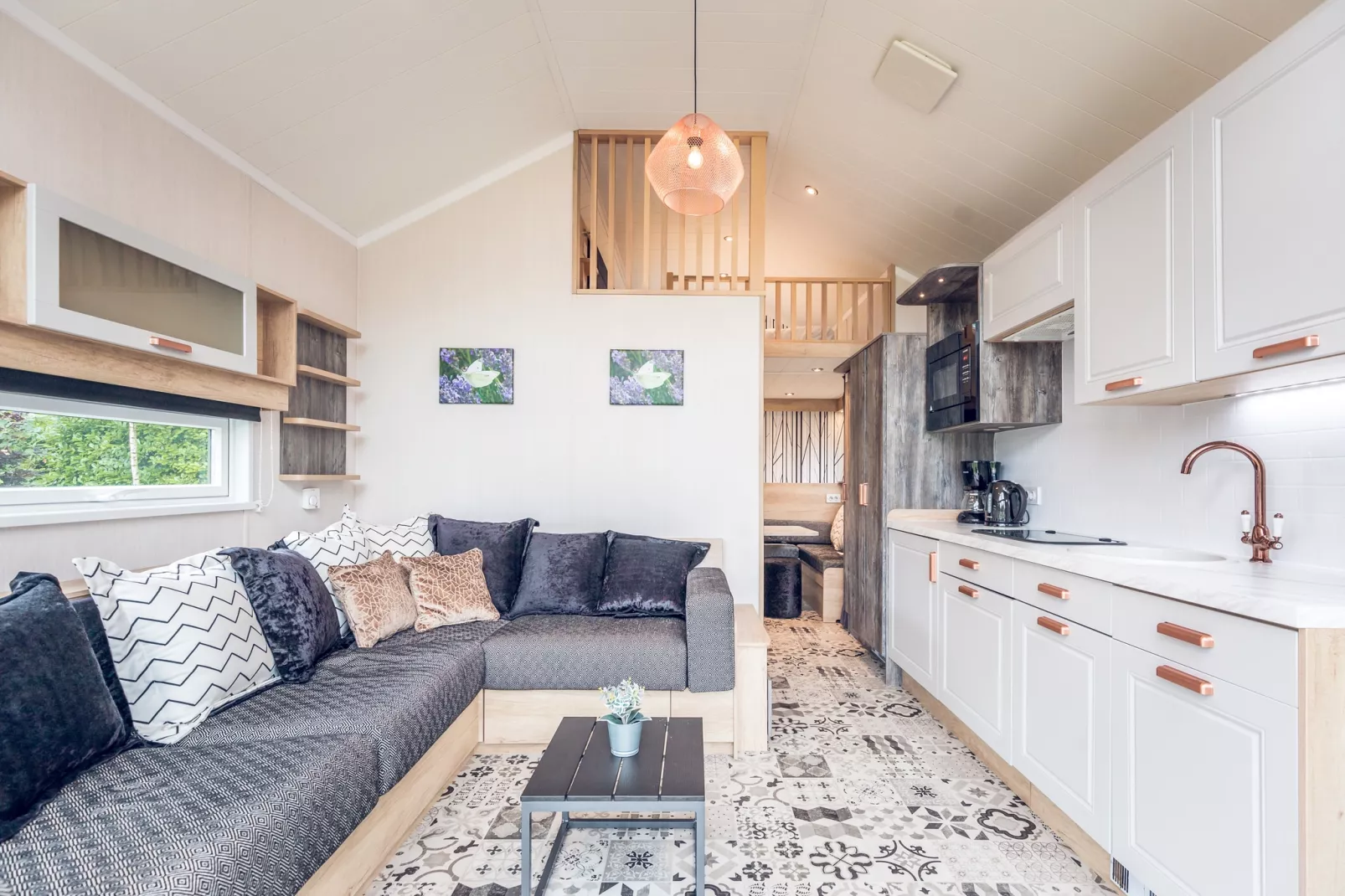 Tinyhouse 'Egel' | 2 - 4 persons-Living room