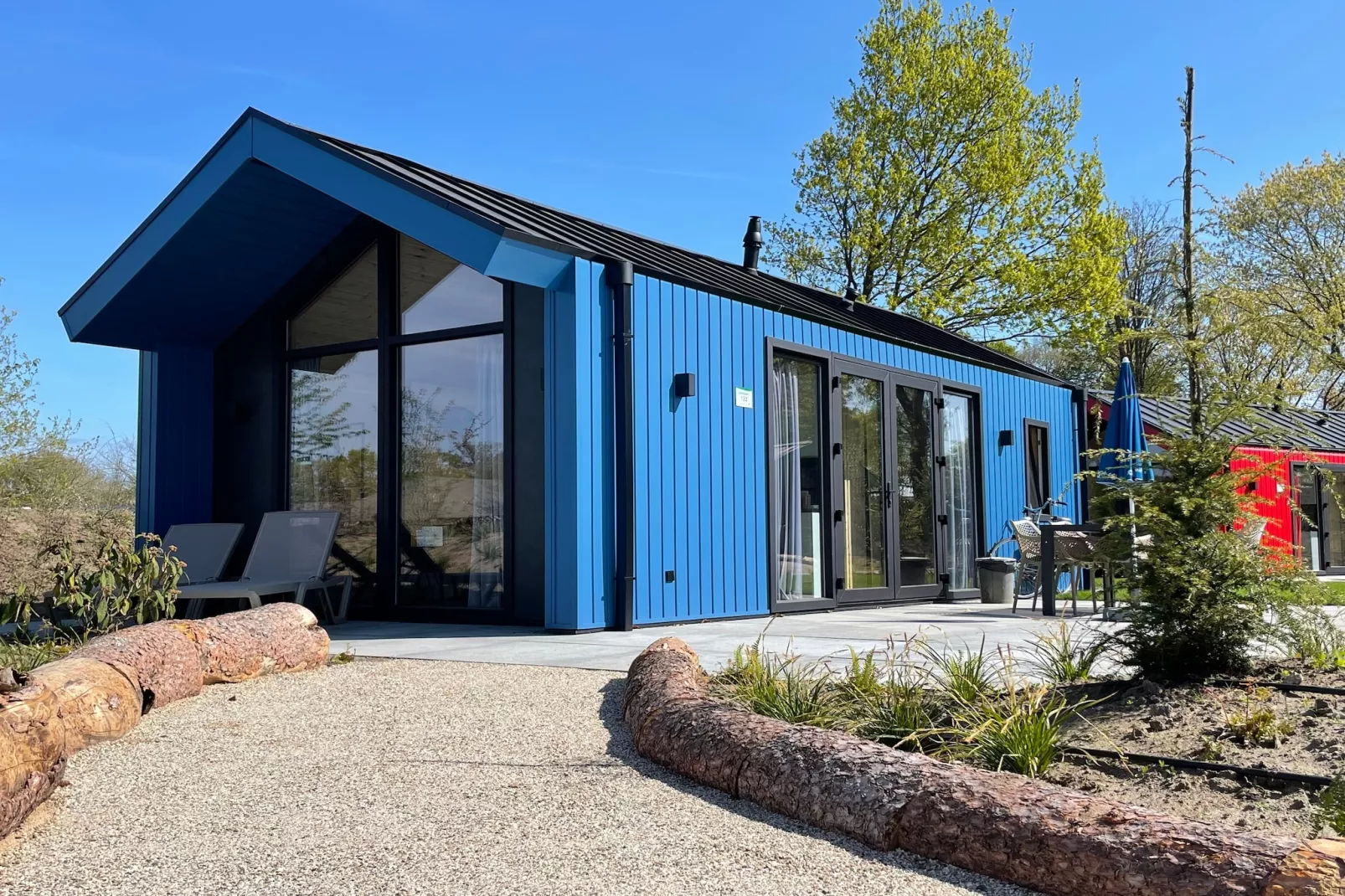 Jachtchalet | 2 - 4 pers-Außenbereich Sommer