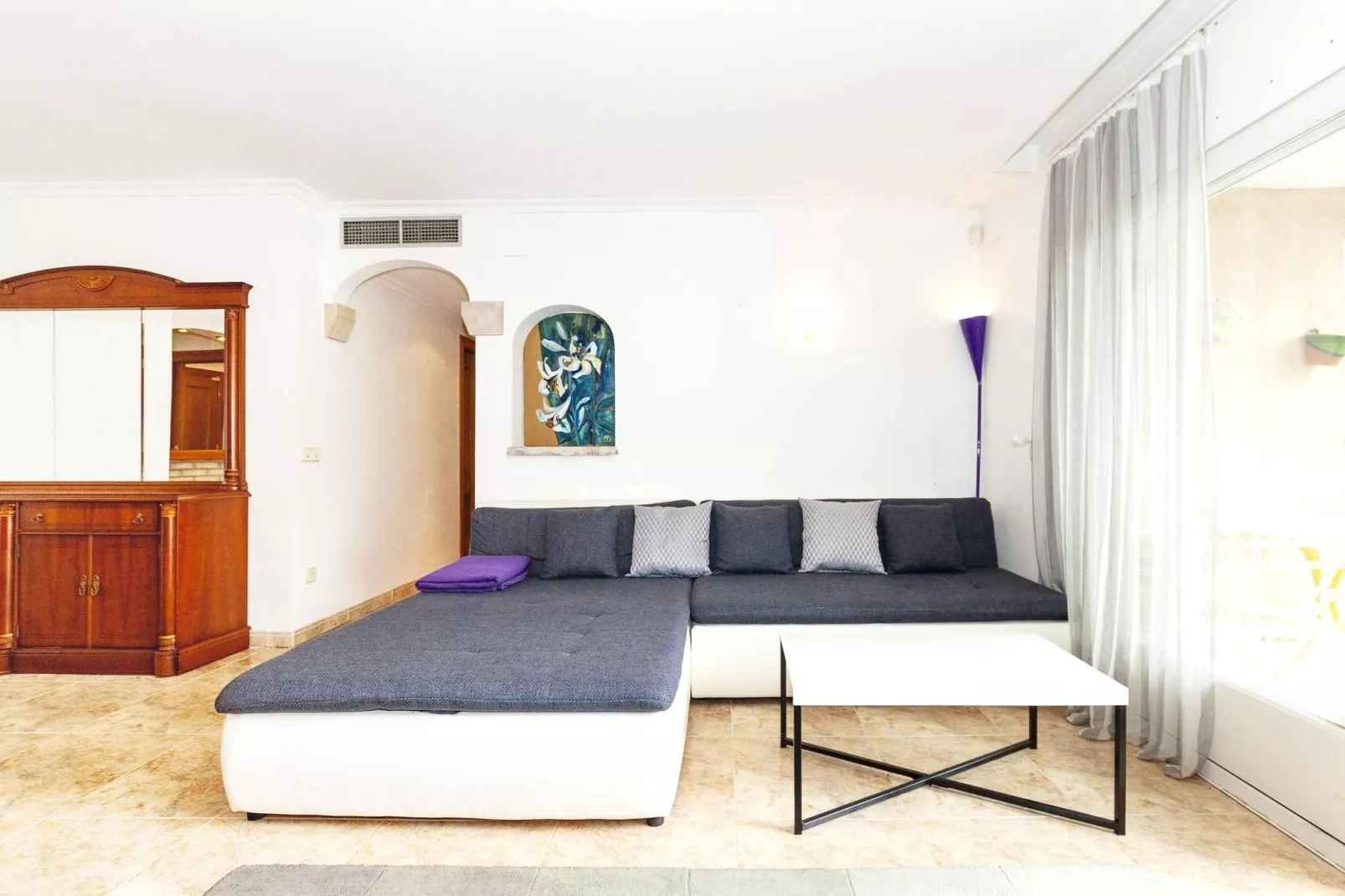 1232 GAUDI 100m PLAYA-Wohnzimmer