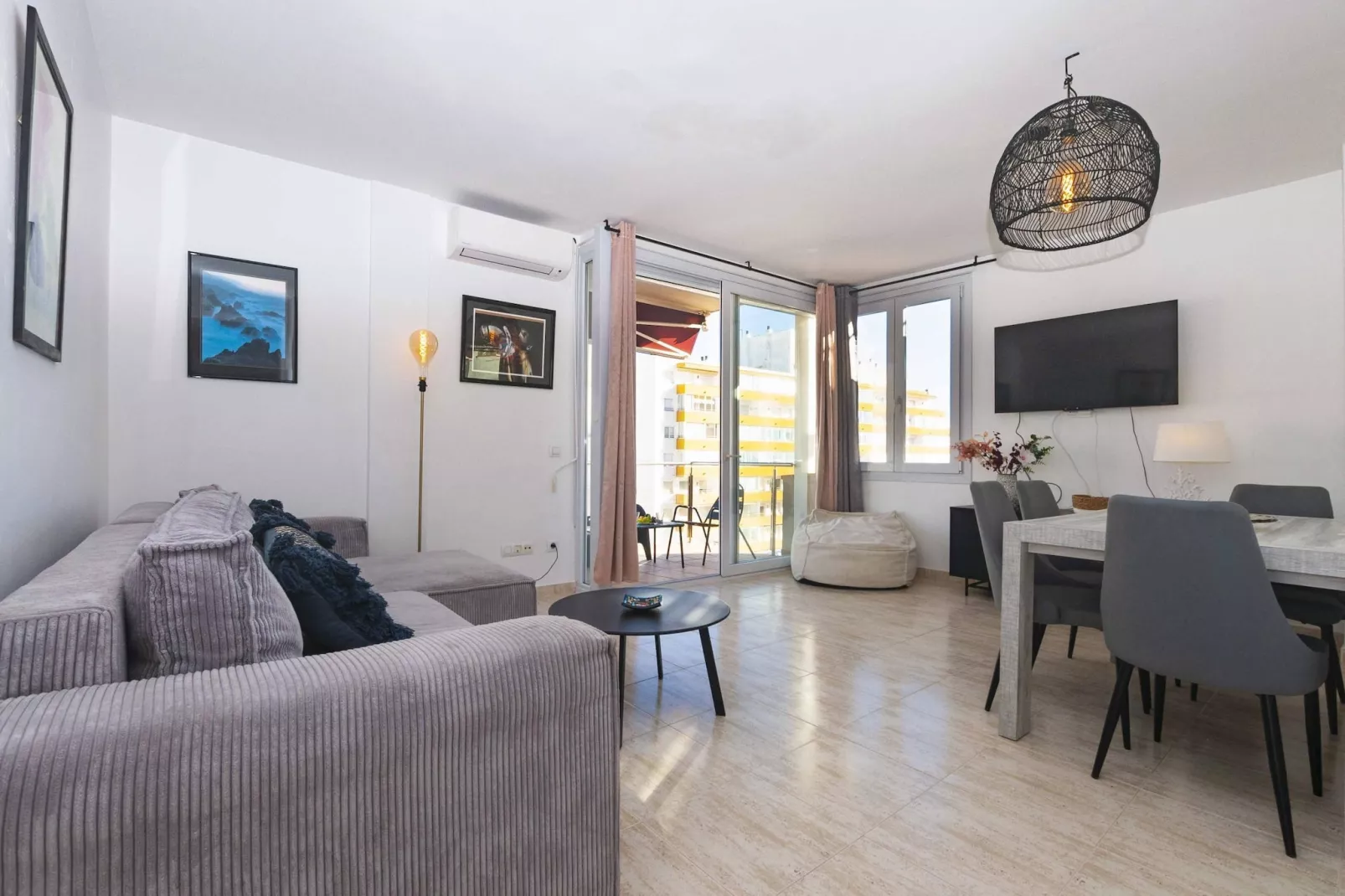 1236 CARLA MAR 50m playa-Living room
