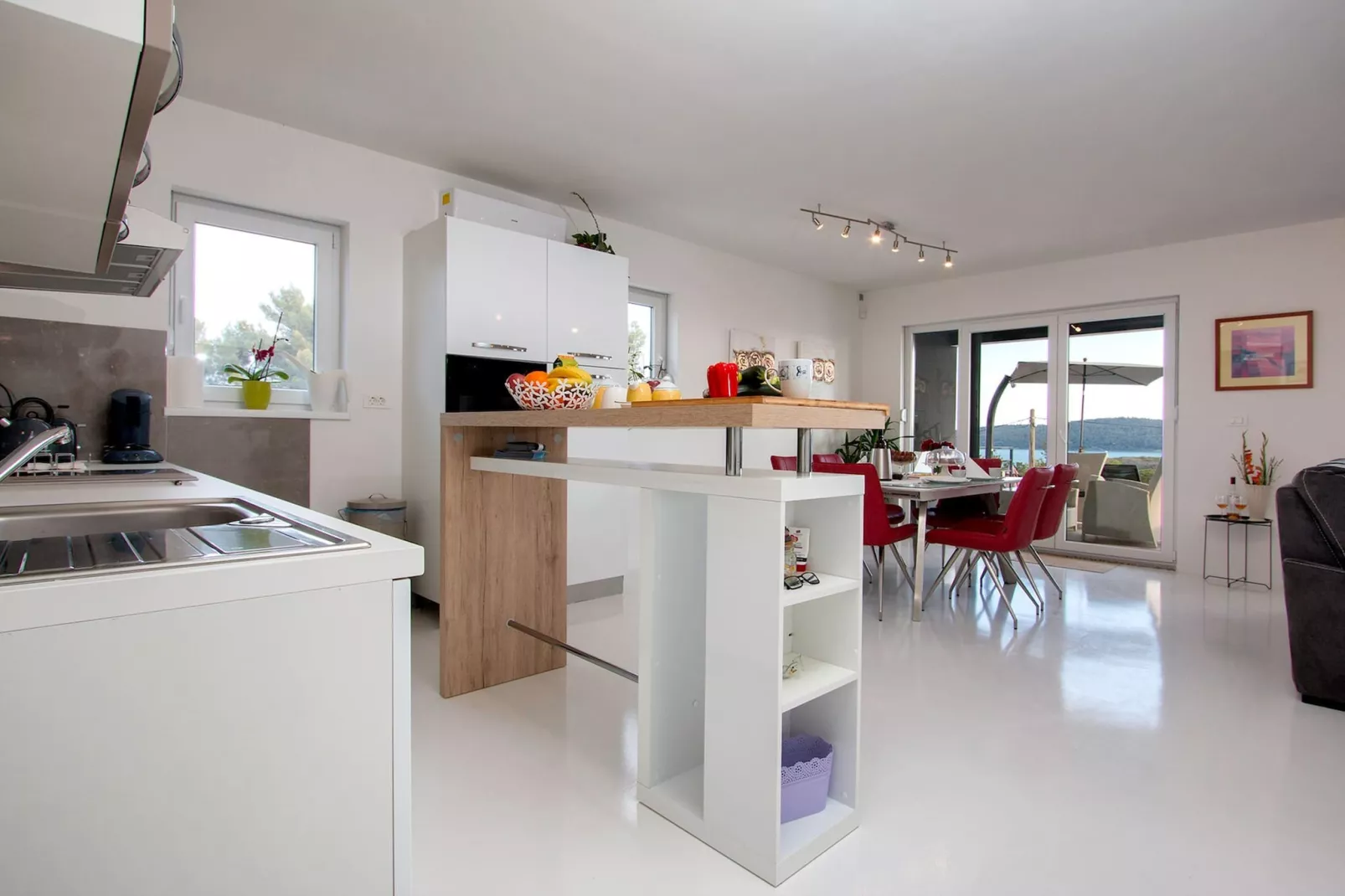 Villa Pura Vida - Private Pool, Sea View-Kitchen