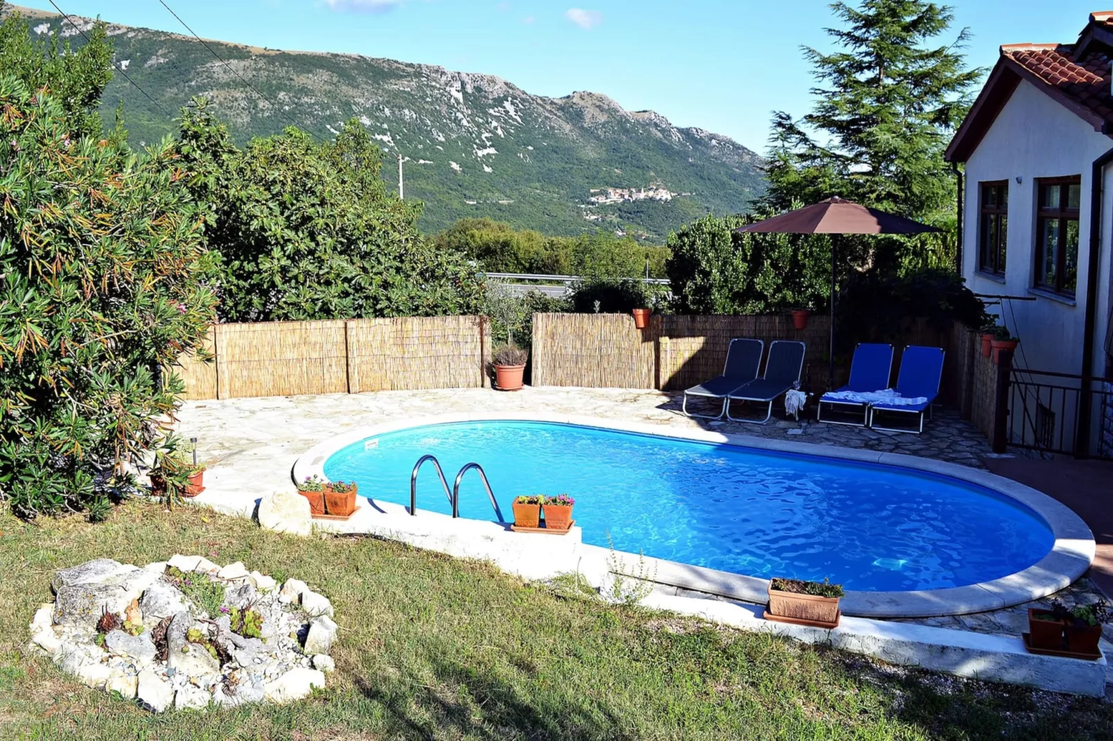 Apartment Ulika - Private Pool, Mountain View-Piscine