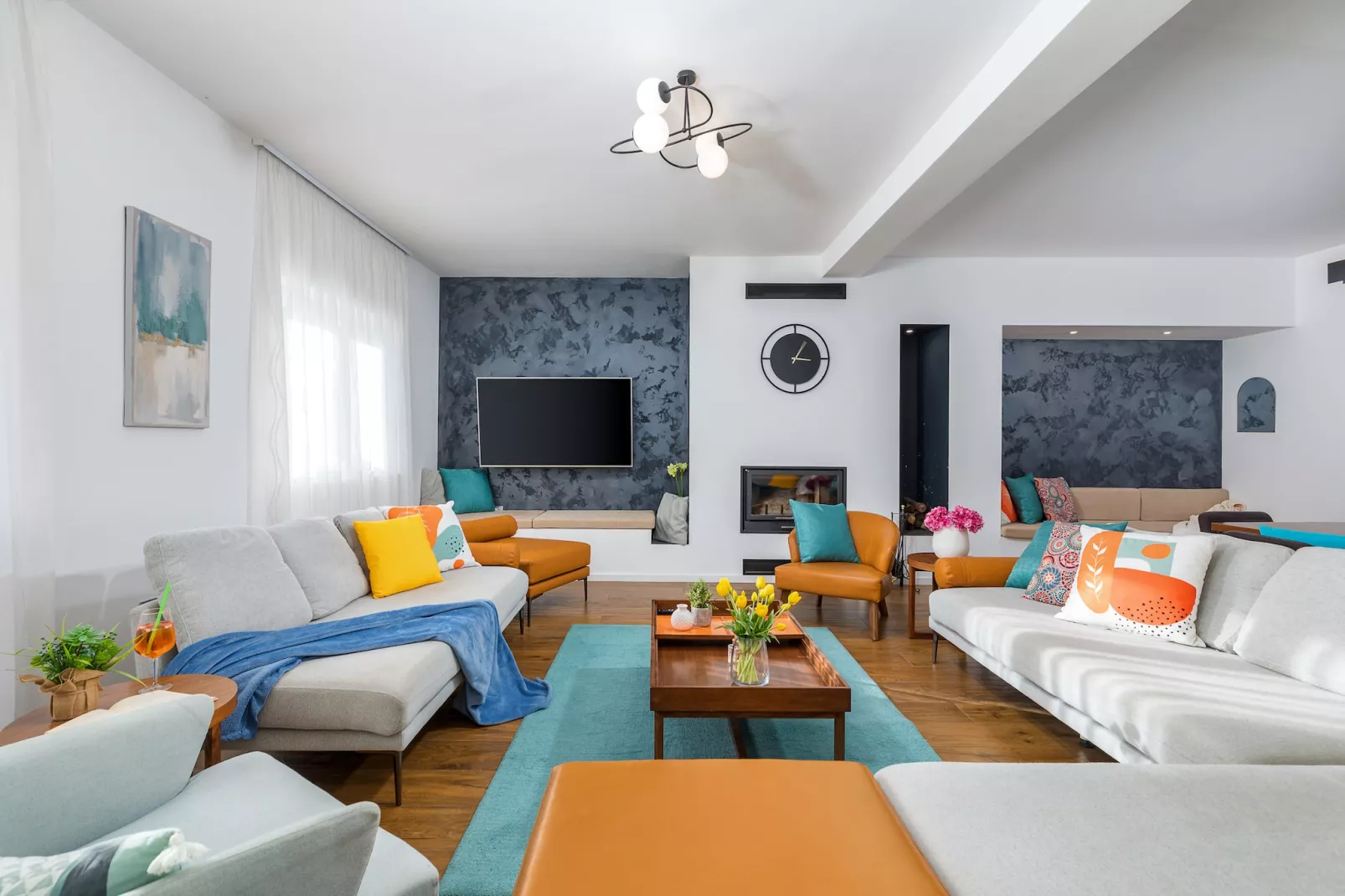 Villa Azul-Living room