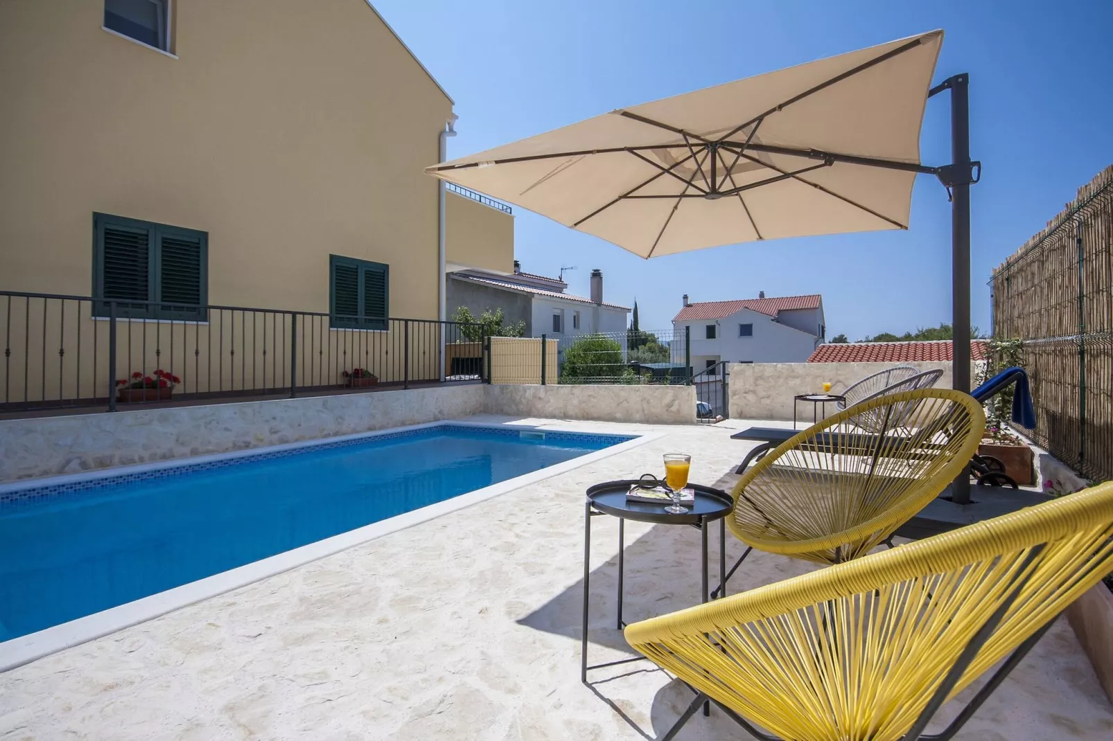 Apartments Tonia - Apartment Mala A1-Schwimmbad
