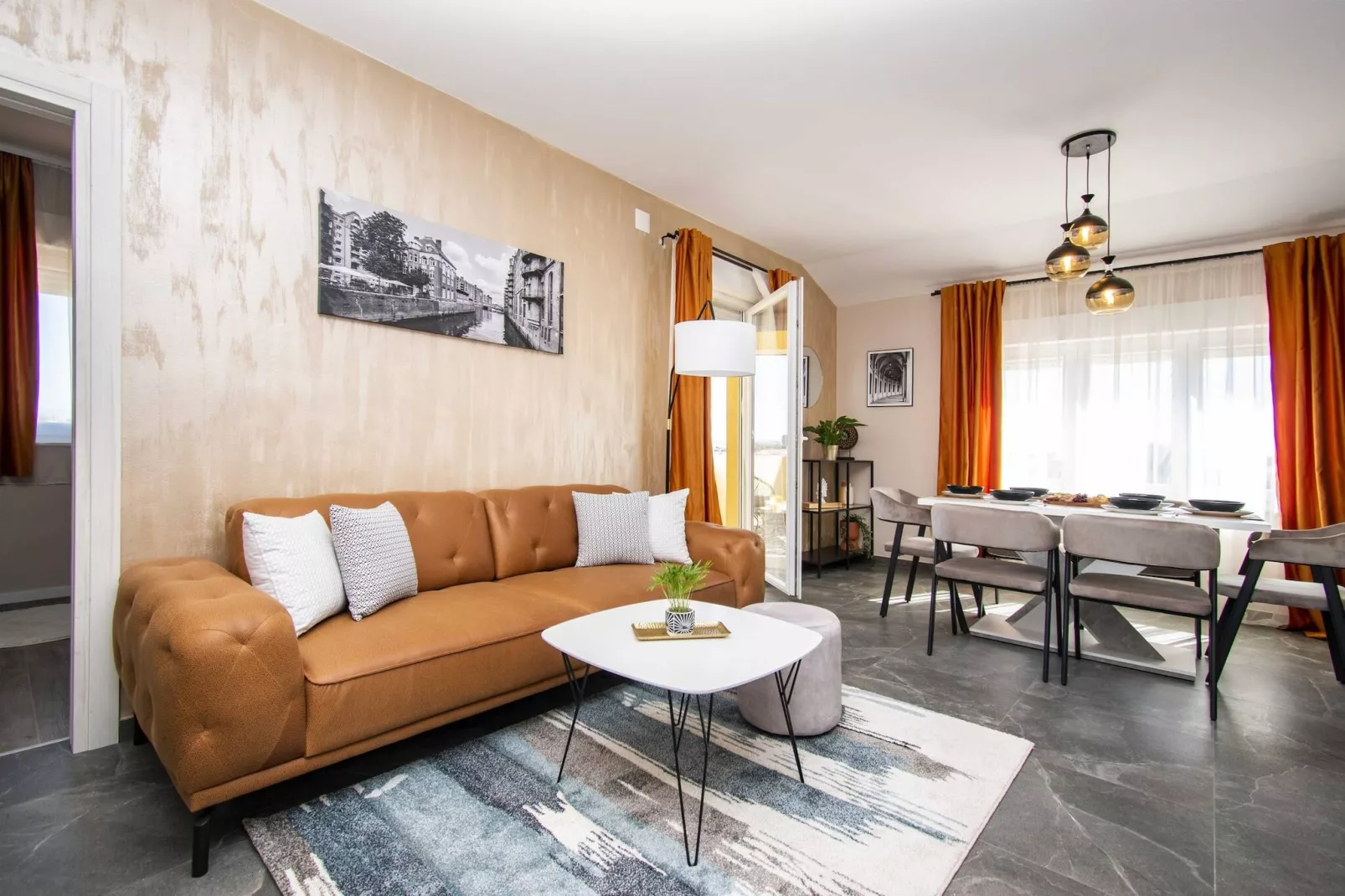 Garden Boutique Apartments - Diora-Wohnzimmer