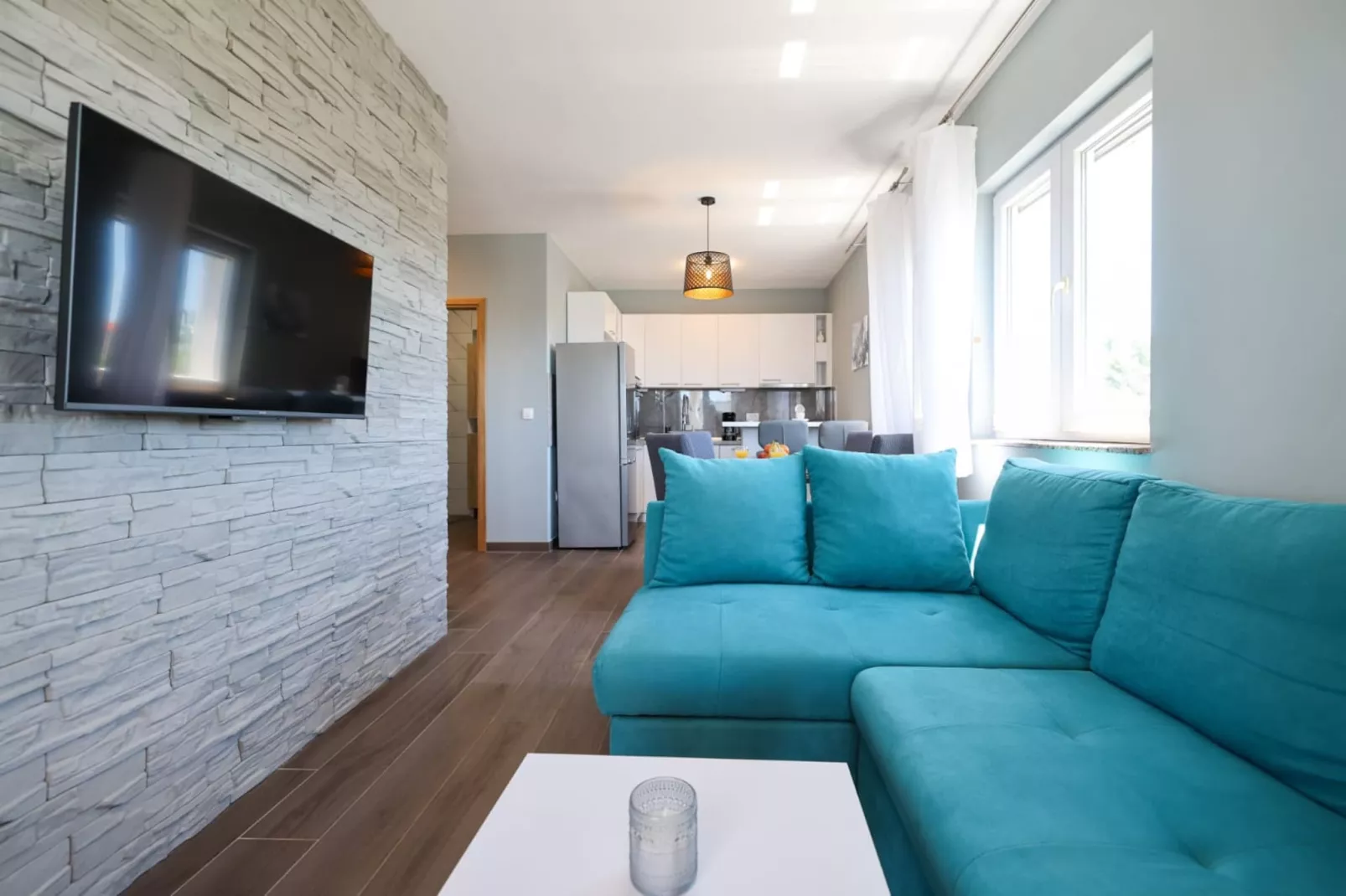 Luxury Apartments Sun@Set - One bedroom apartment-Wohnzimmer