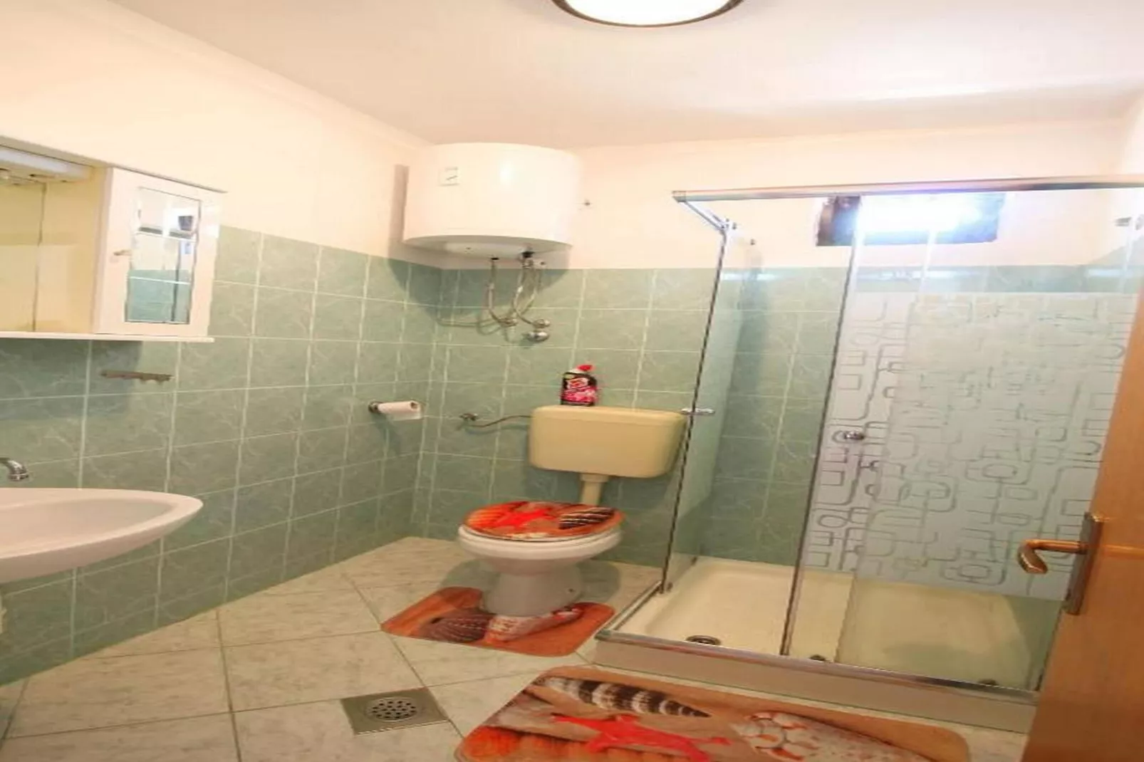 Apartments Dubravica - studio apartment-Bathroom